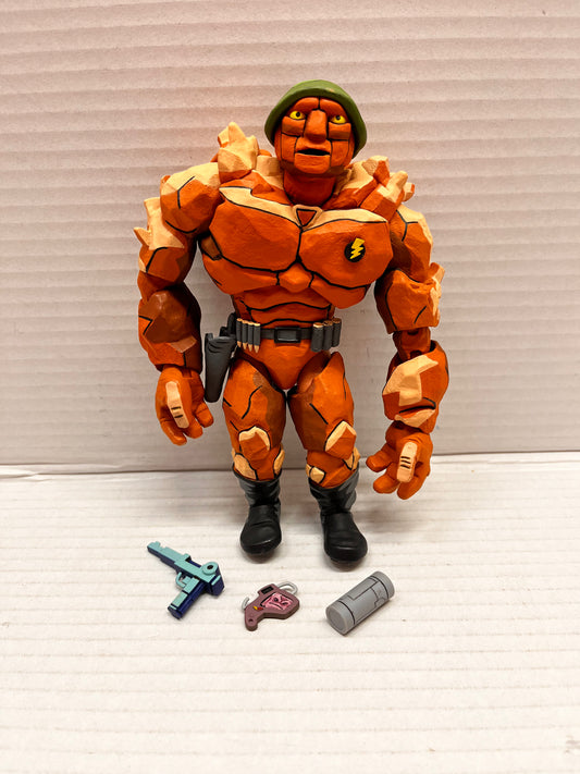 NECA TMNT Teenage Mutant Ninja Turtles General Traag From Set With Granitor
