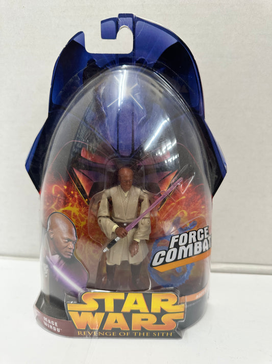 Mace Windu Star Wars Revenge of the Sith #10 action figure Brand New In Box