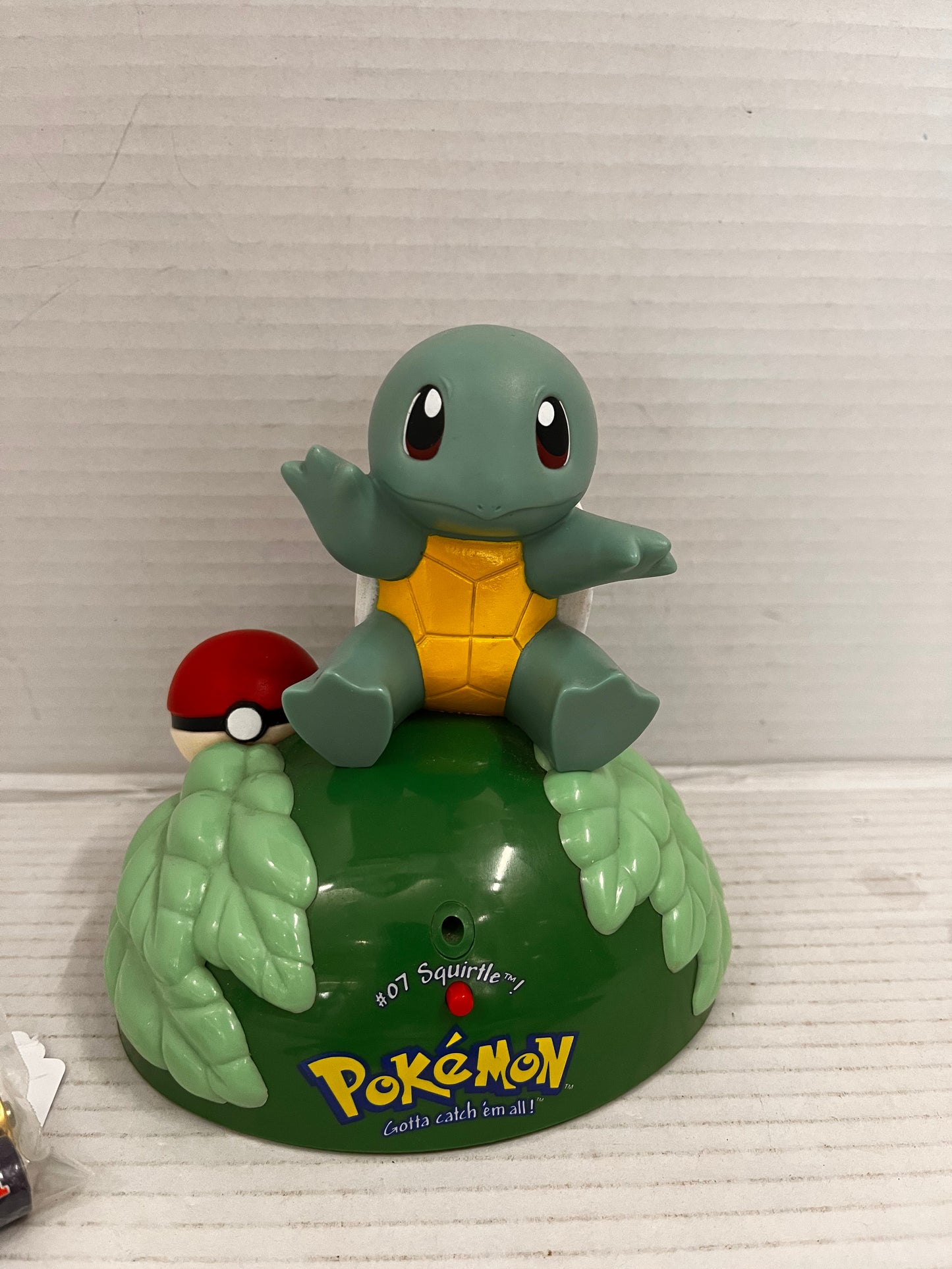 WORKING Vntg 1999 Pokemon Room Greeter Talking Squirtle Trendmasters Pokemon Toy