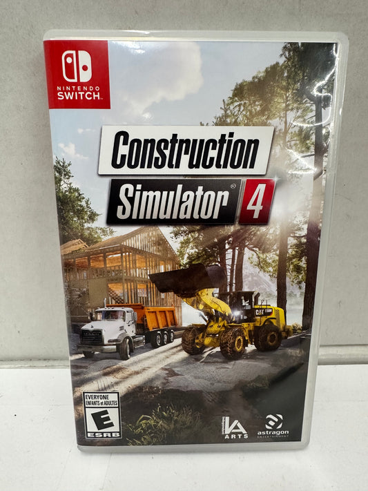 Construction Simulator 4 Nintendo Switch Game