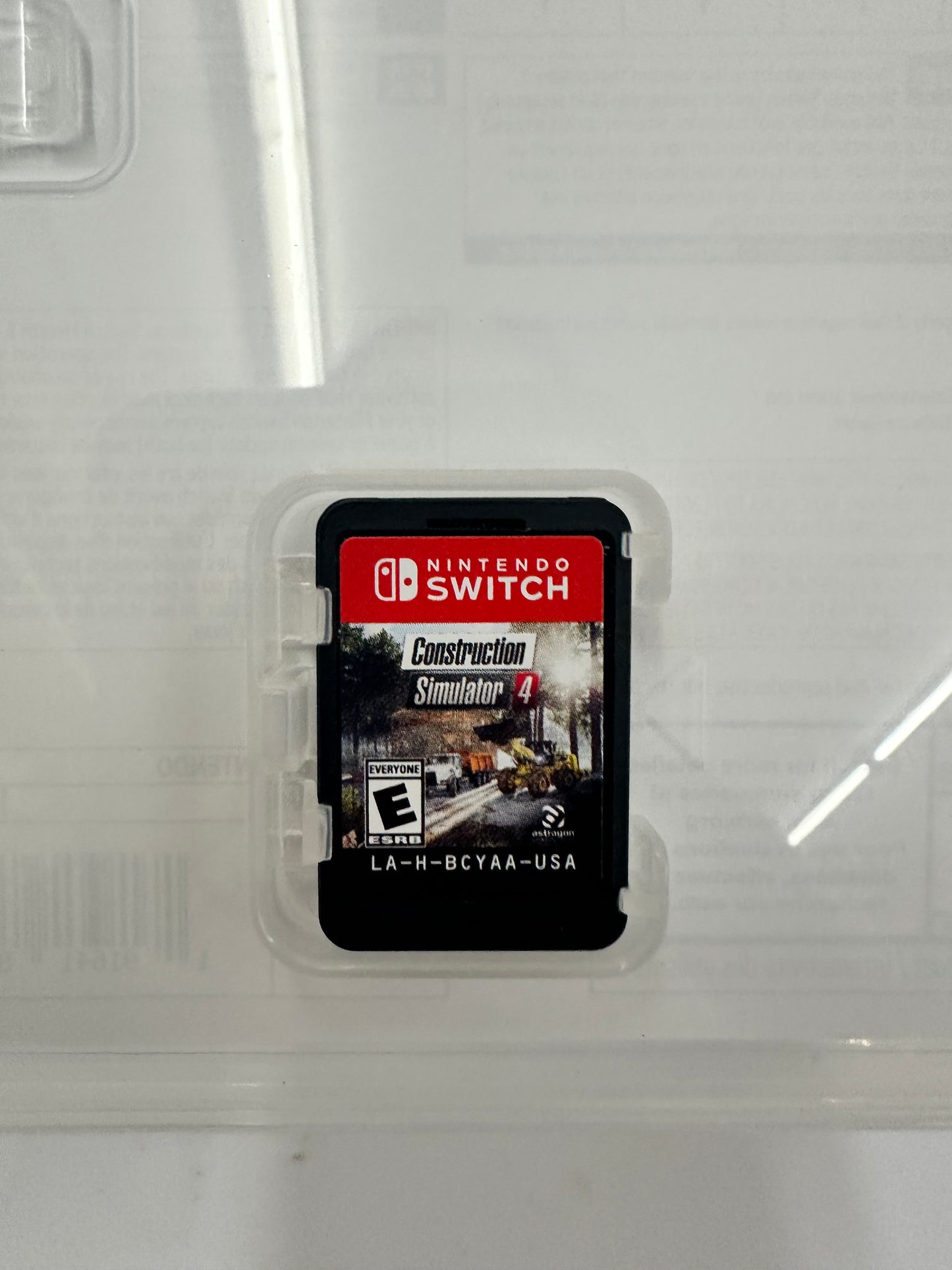 Construction Simulator 4 Nintendo Switch Game