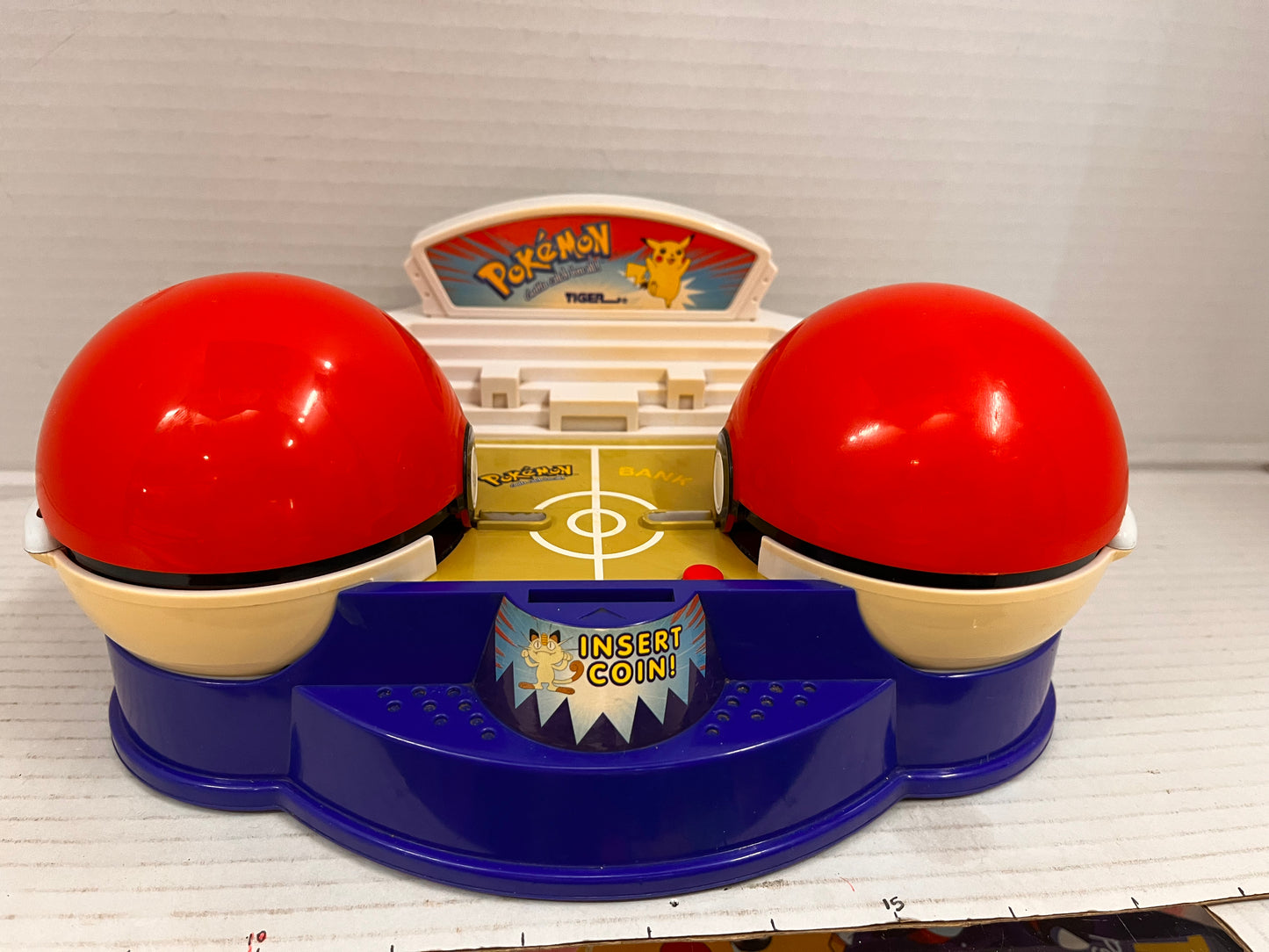 Tiger Pokémon Bank Pikachu And Meowth