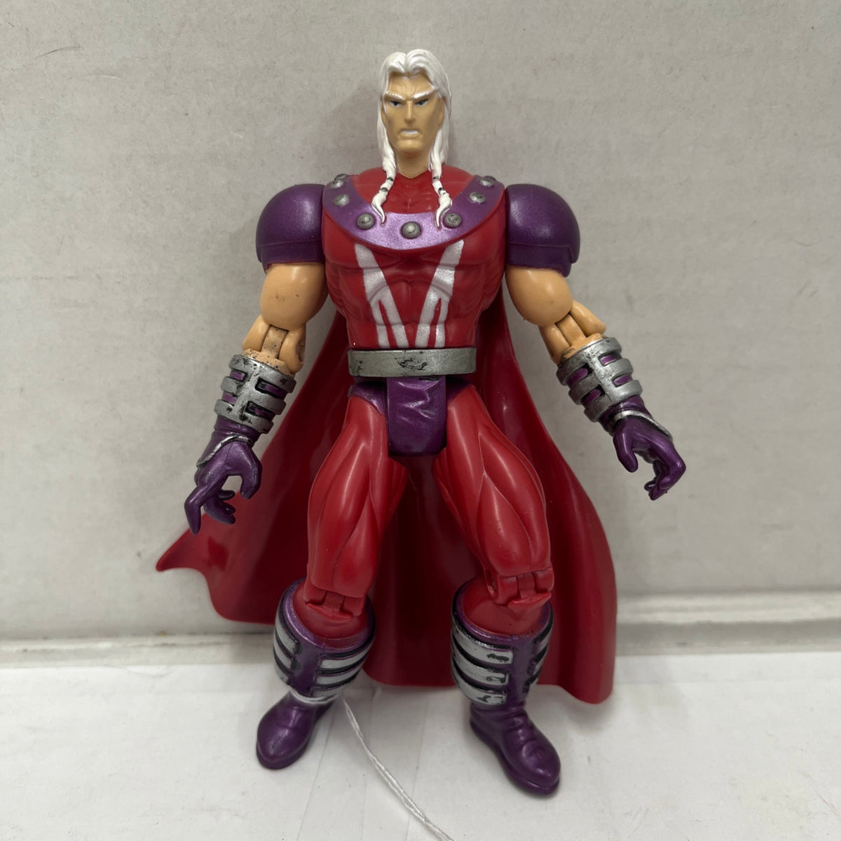 Vintage Marvel X-Men Magneto 5" Toy Action Figure 1997 Toy Biz Loose No Helmet