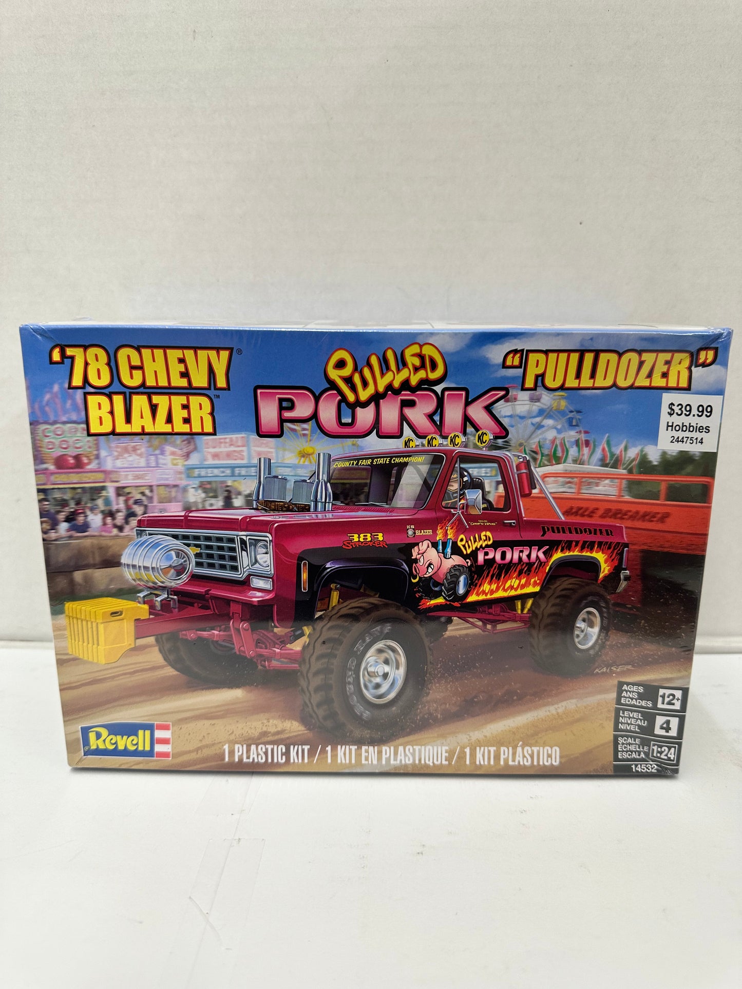 Revell 14532 1/24 78 Chevy Blazer Pulldozer Plastic Model Kit