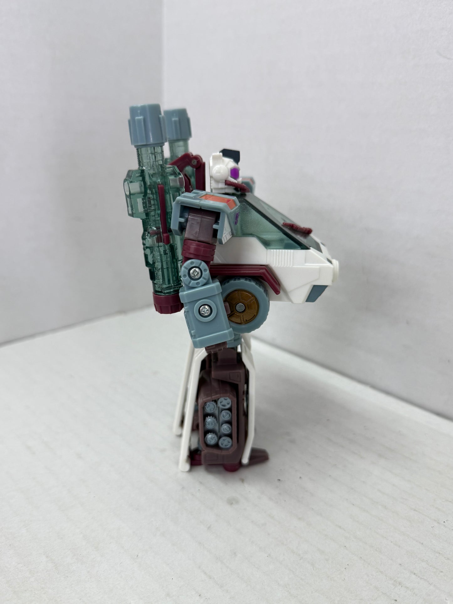 SNOW CAT Transformers Energon Combat Class Incomplete #1