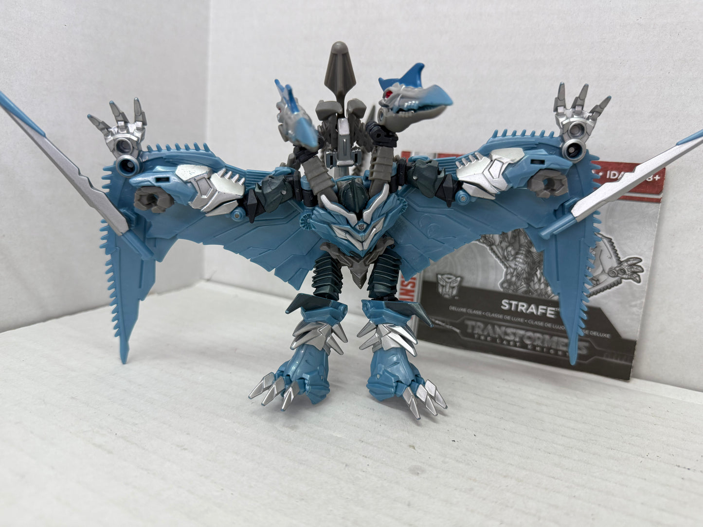 Transformers Strafe Complete Premier Edition TLK Delxue Class The Last Knight #1