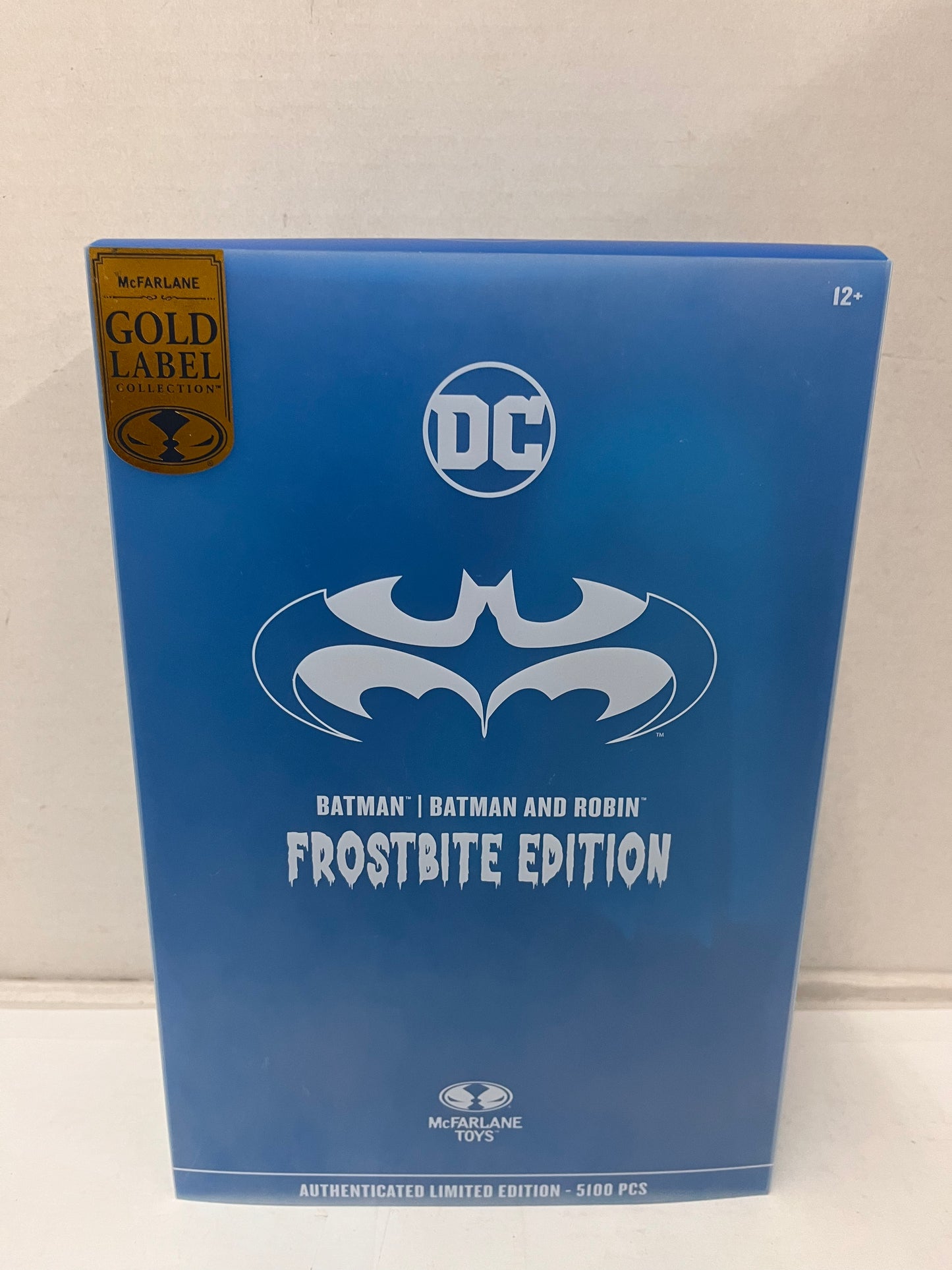 DC Batman Batman and Robin Frostbite Edition Limited Edition Gold Label Open Box