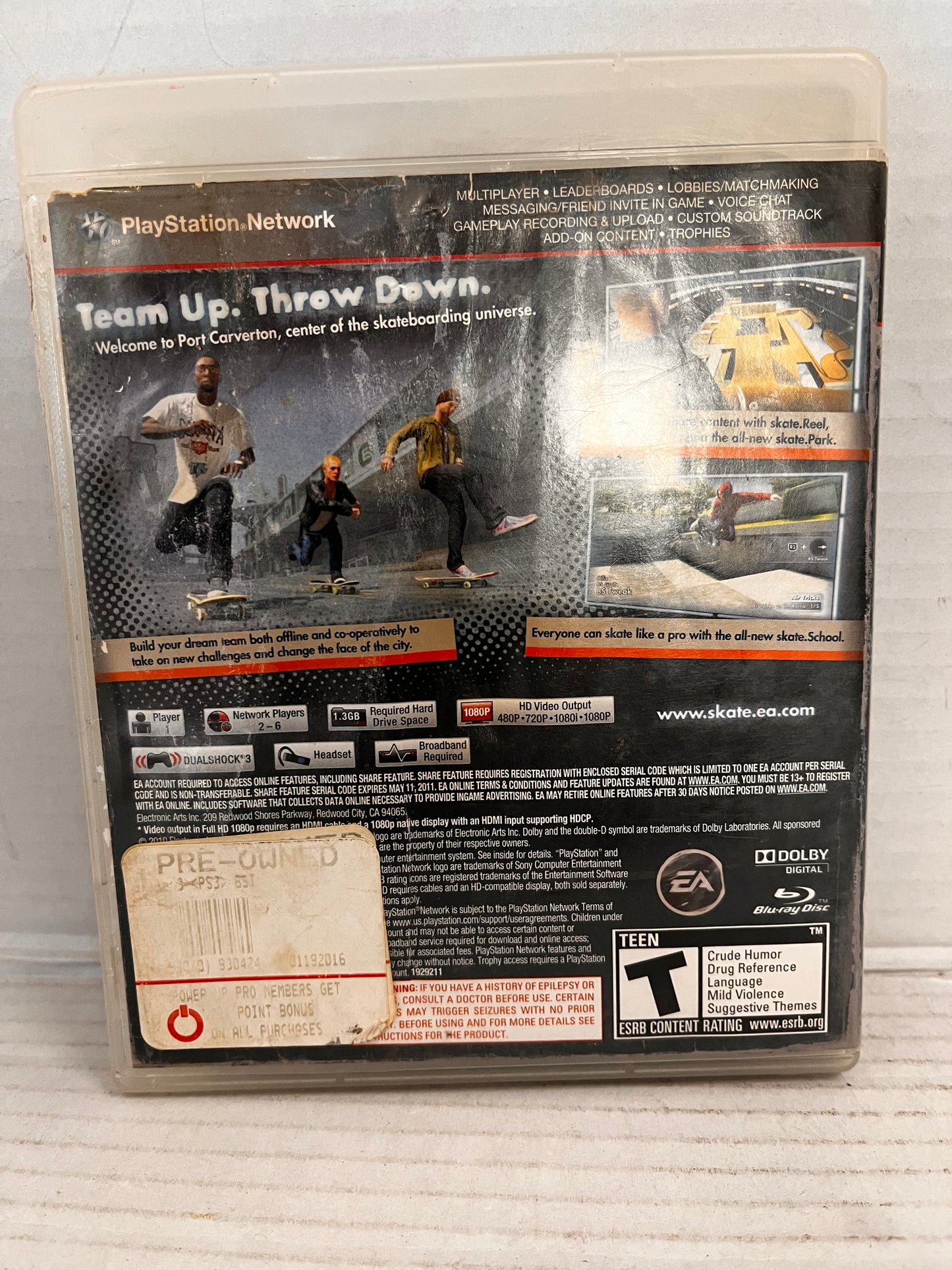 SKATE 3 - PLAYSTATION 3 / PS3