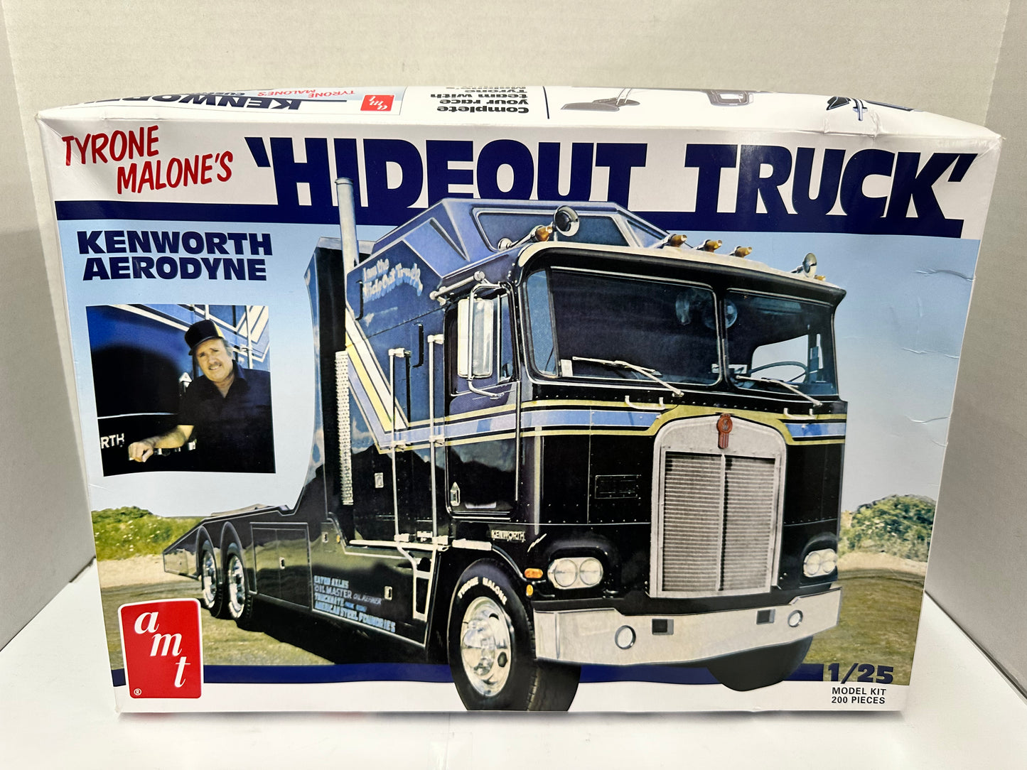 1:25 AMT Tyrone Malone's Hideout Truck Kenworth Model Kit - Unbuilt Open Box