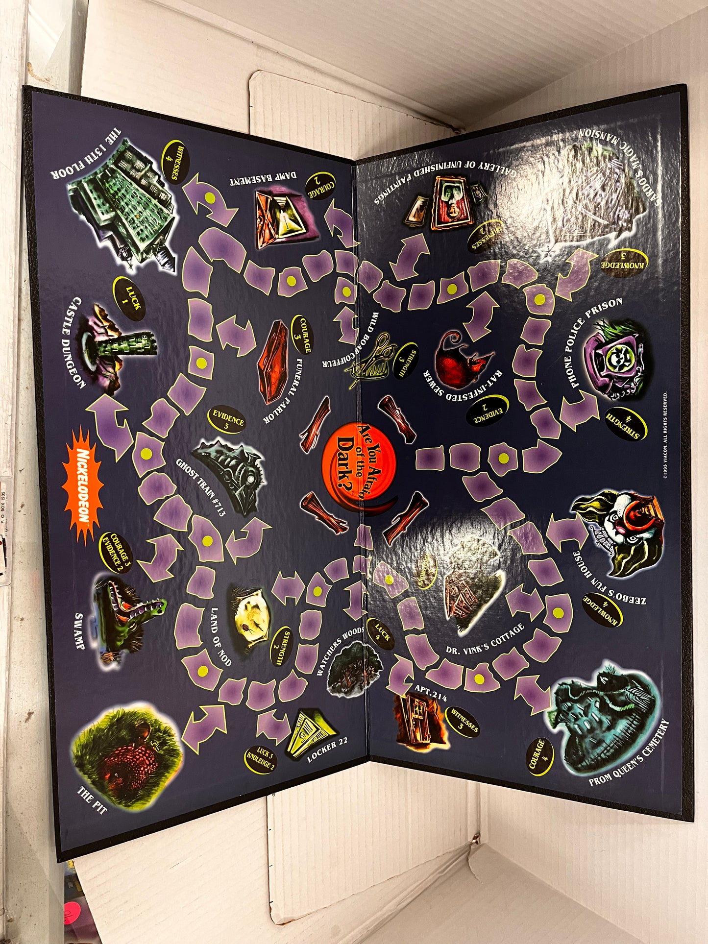 Are You Afraid of the Dark? The Game Nickelodeon 1995 Complete