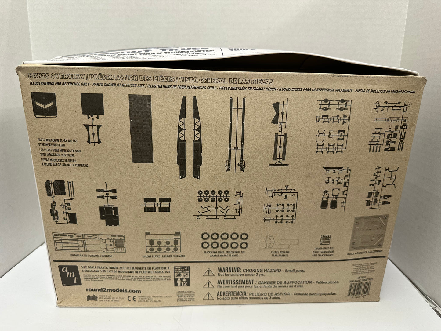 1:25 AMT Tyrone Malone's Hideout Truck Kenworth Model Kit - Unbuilt Open Box