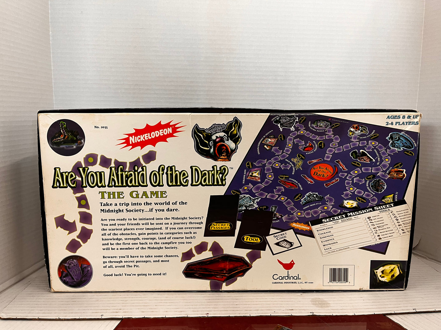 Are You Afraid of the Dark? The Game Nickelodeon 1995 Complete