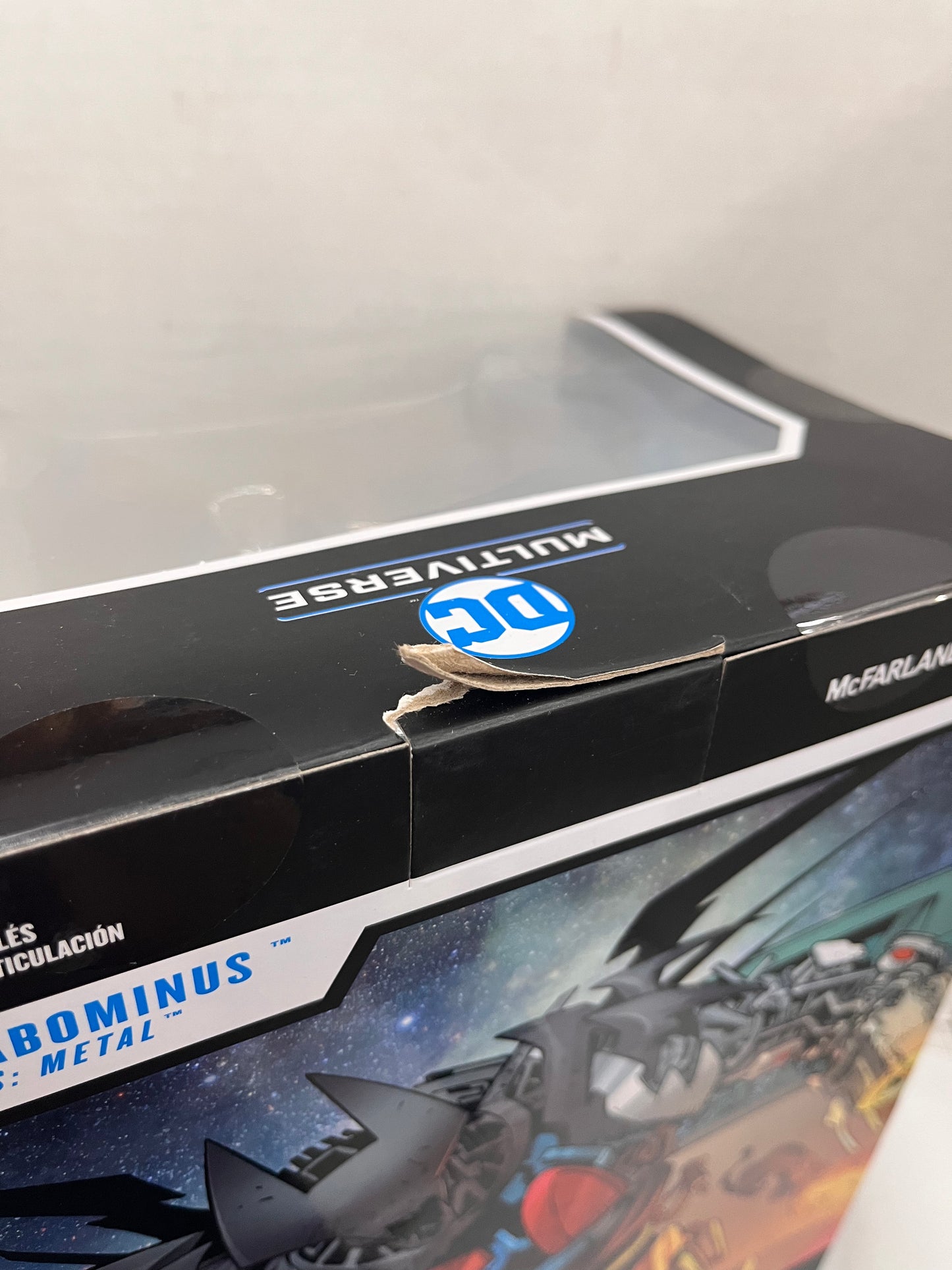 Fulcum Abominus DC Multiverse McFarlane Dark Nights Metal Box Damage