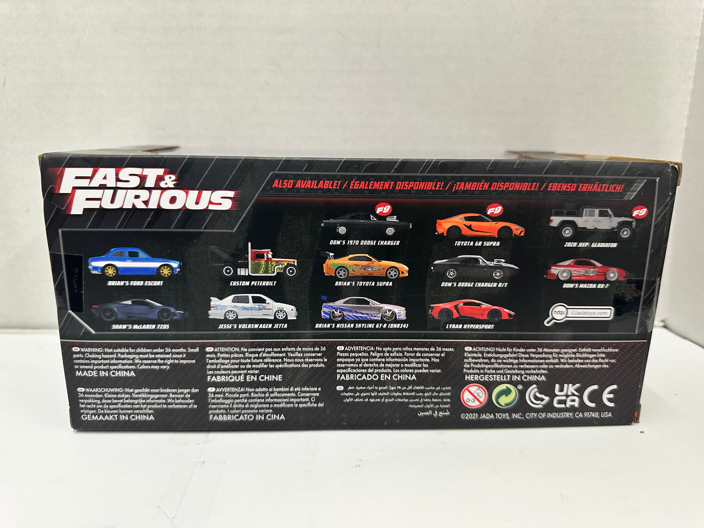 Jada Toys 1:24 Fast & Furious 2020 Jeep Gladiator – Die-Cast
