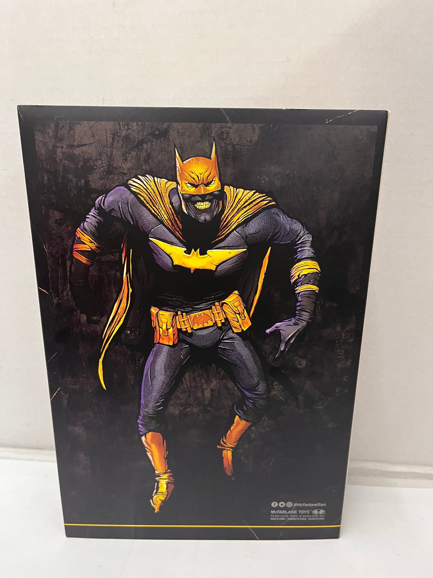 Mcfarlane Batman of Earth-22 Infected Dark Metal Knightmare Edition Gold Label