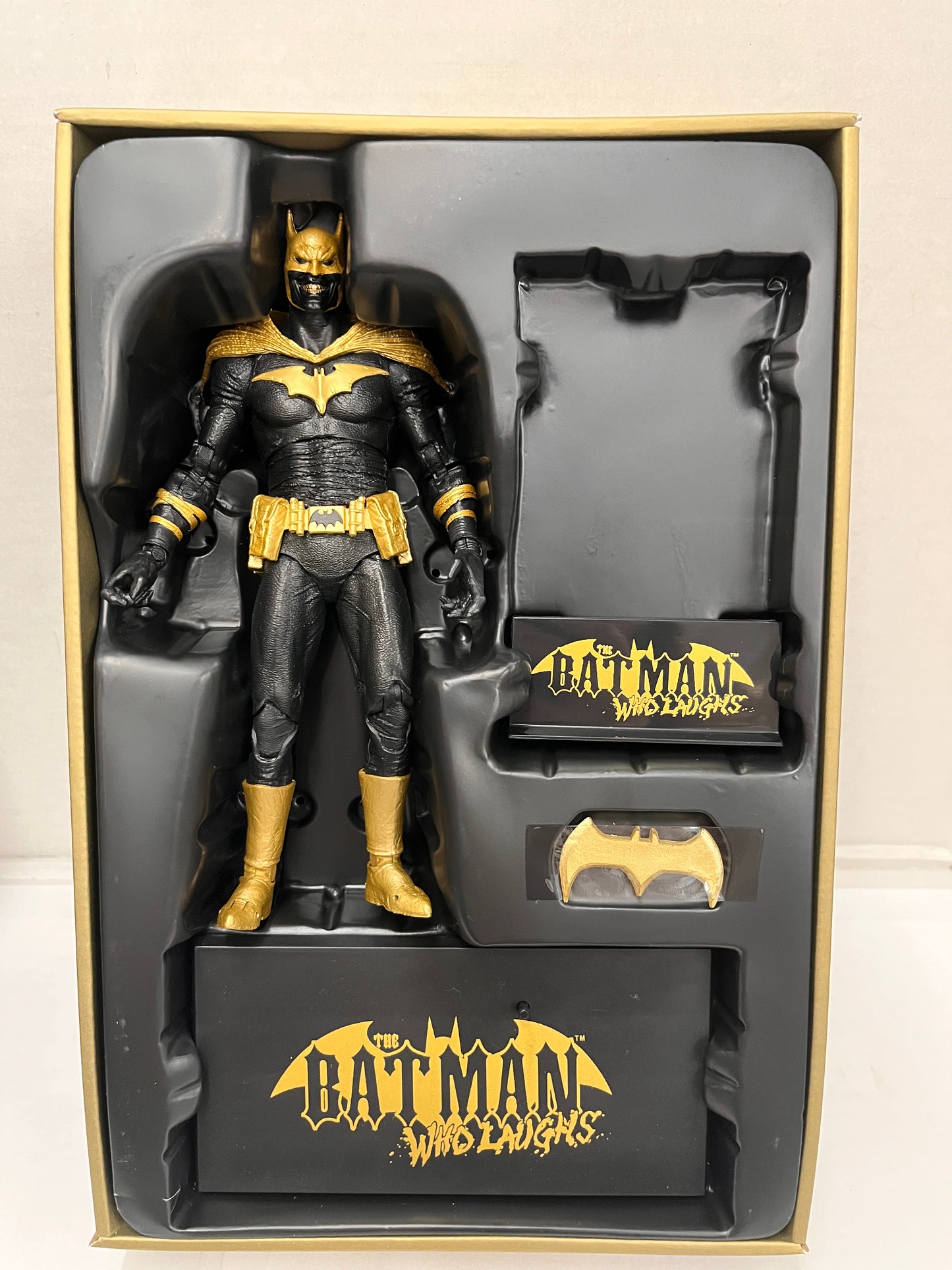 Mcfarlane Batman of Earth-22 Infected Dark Metal Knightmare Edition Gold Label