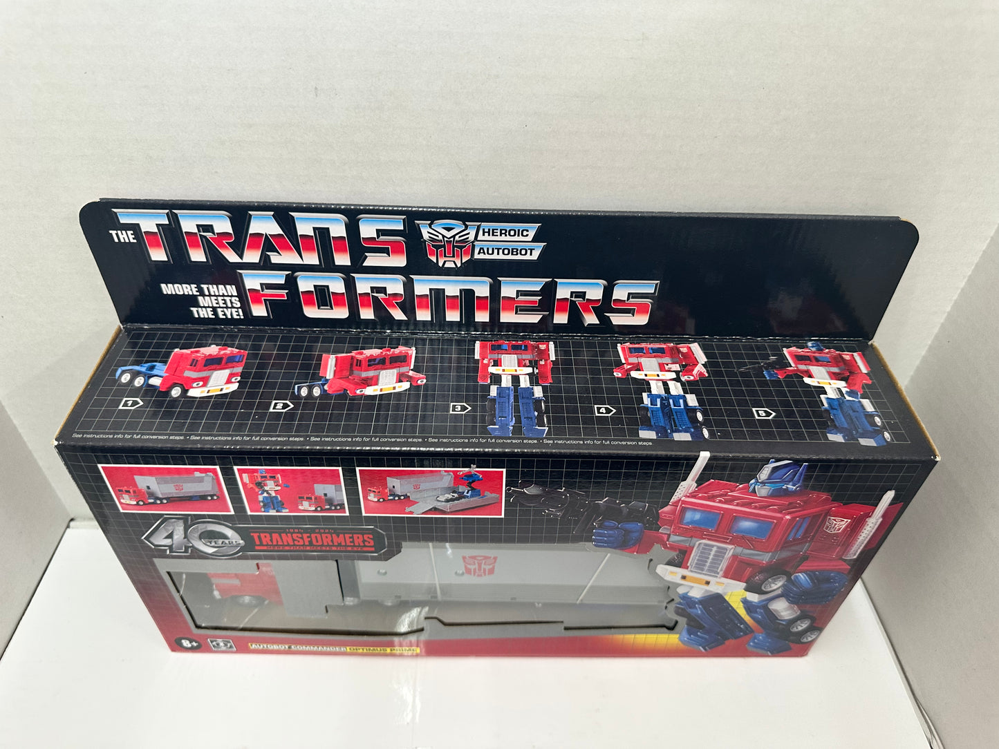 Transformers G1 Retro Reissue OPTIMUS PRIME Sealed 40th Anniversary