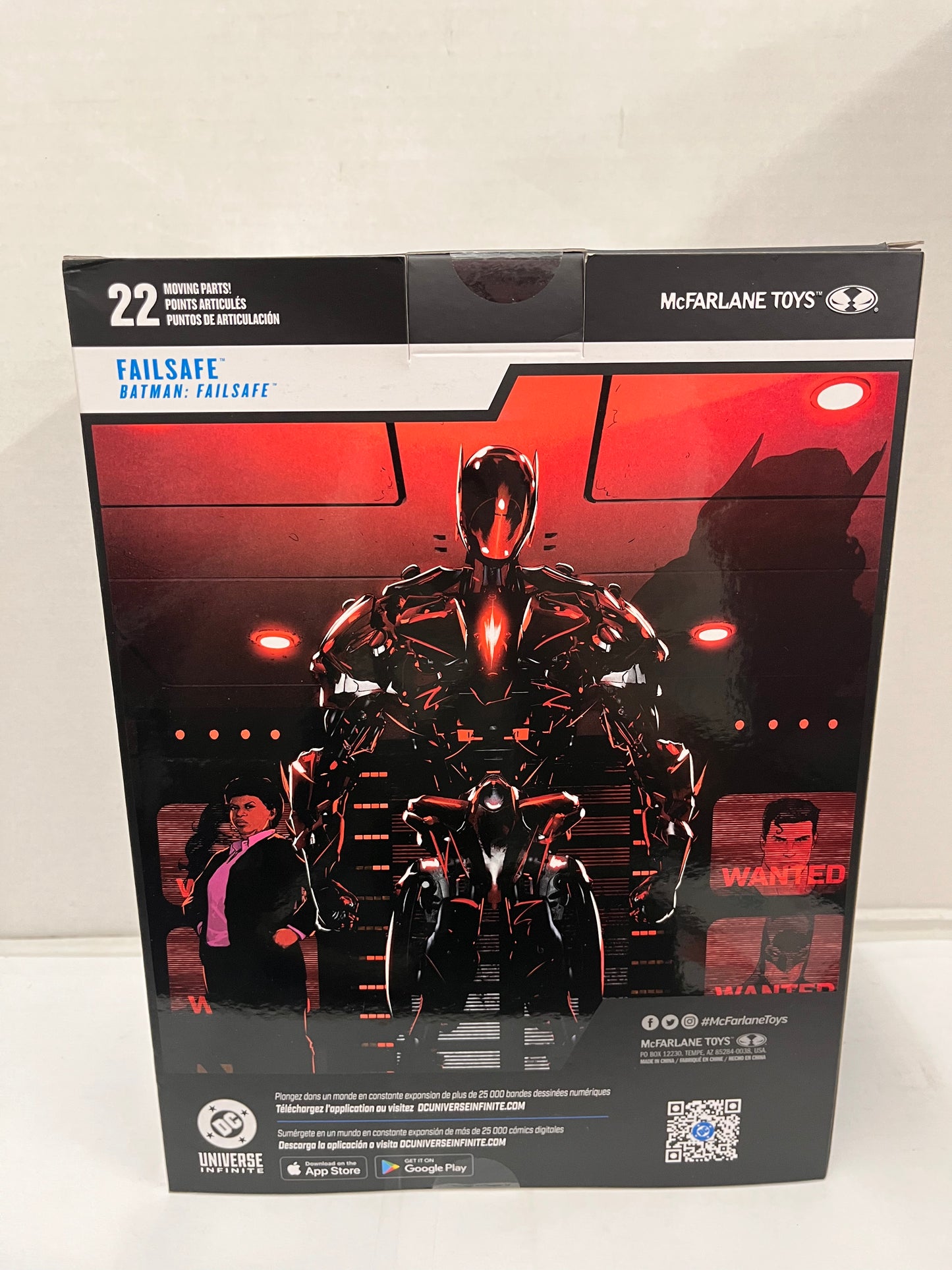 McFarlane Toys DC Multiverse Megafig Batman Failsafe New DMG BOX