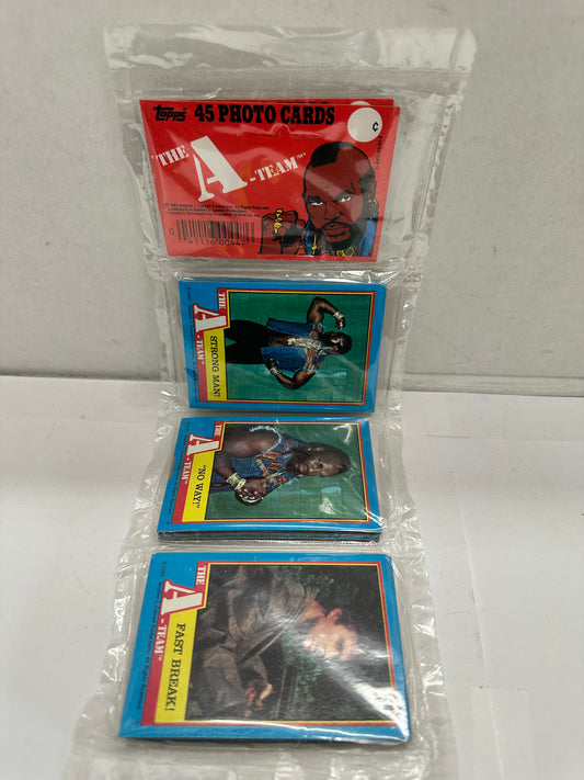 1983 Topps The A-Team Rack Pack With Header
