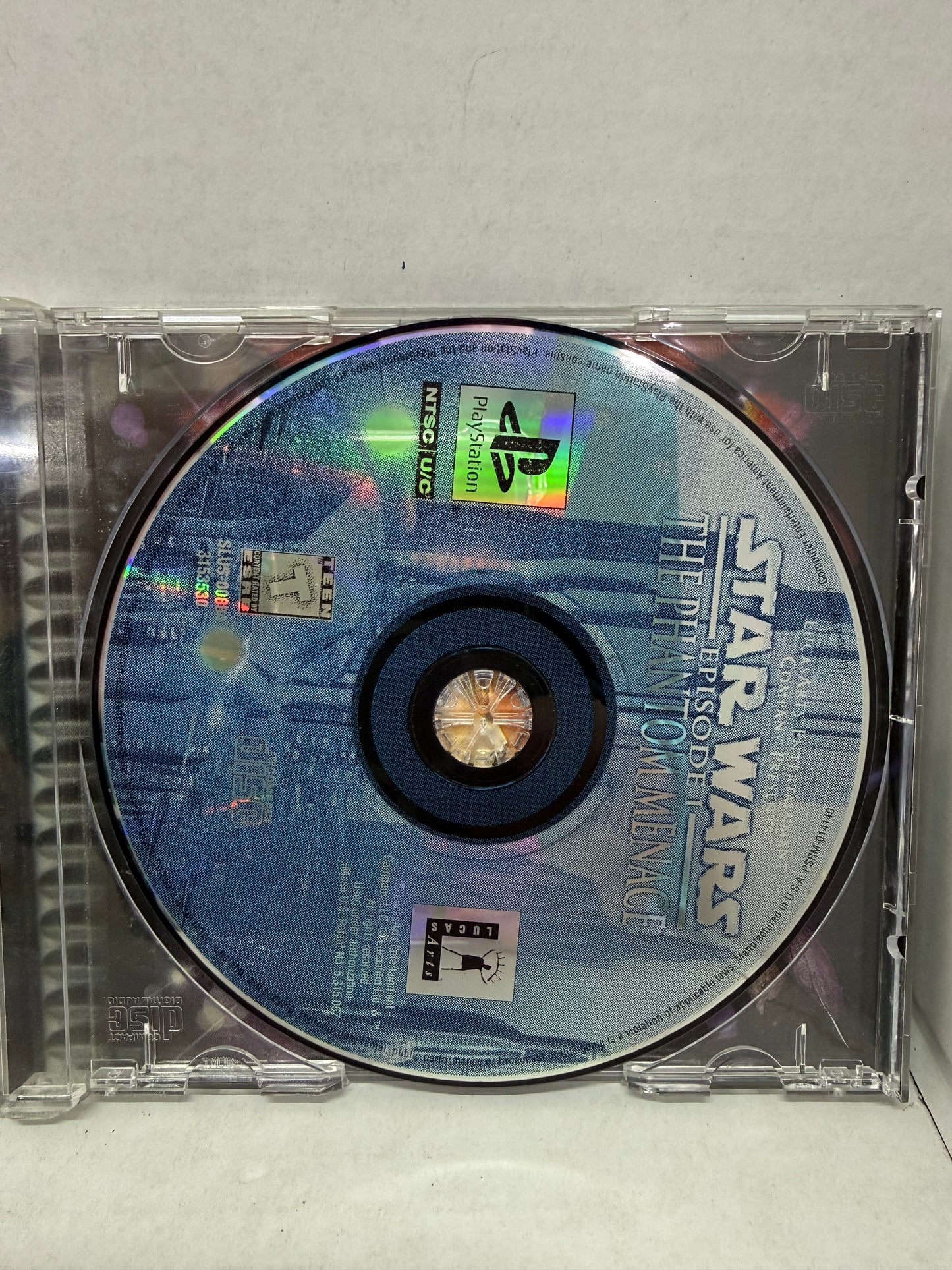 Star Wars Episode I The Phantom Menace (PlayStation 1 PS1, 1999) Black Label CIB