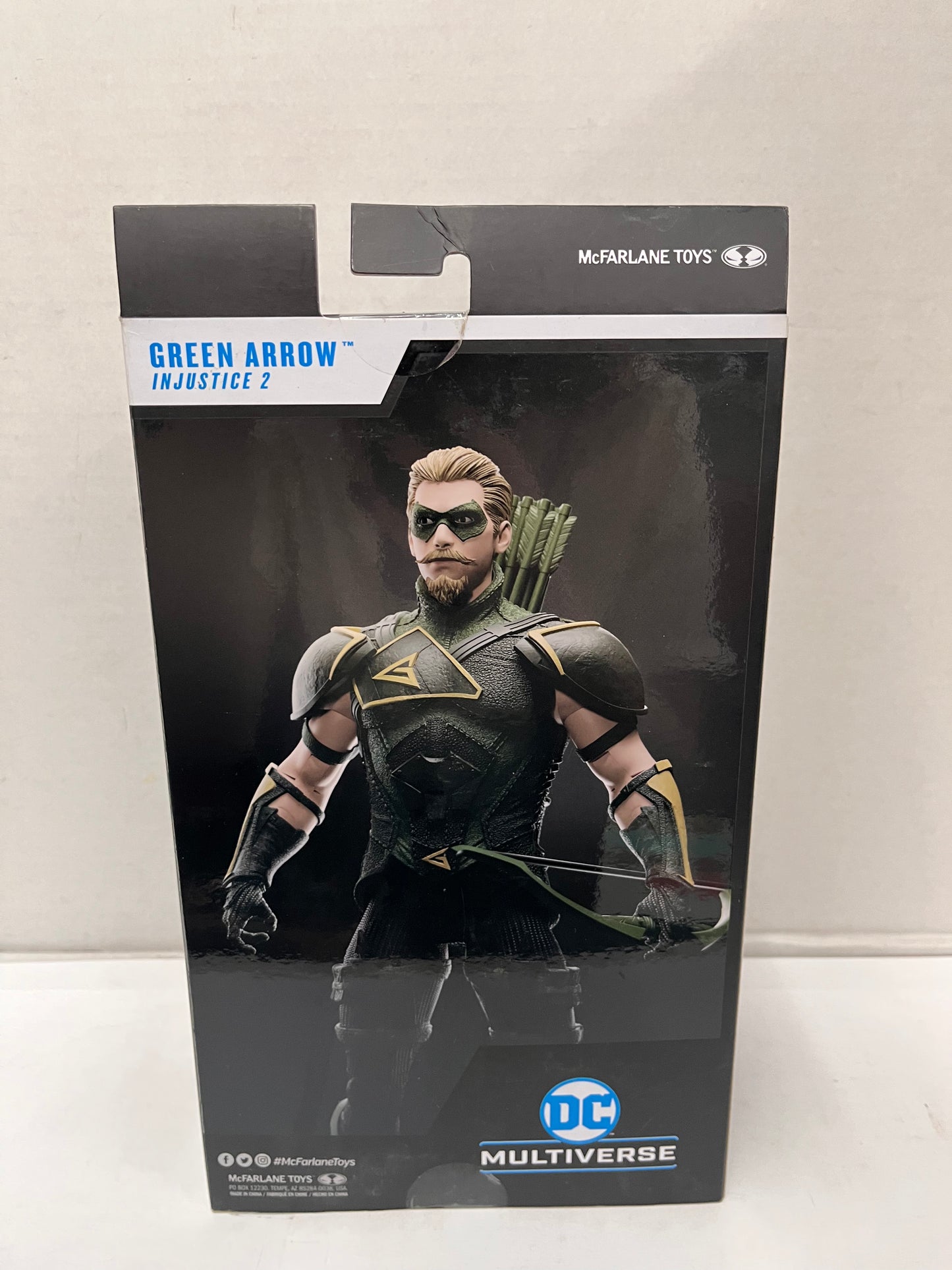 DC Multiverse Injustice 2 Video Game Green Arrow 7" Action Figure McFarlane New