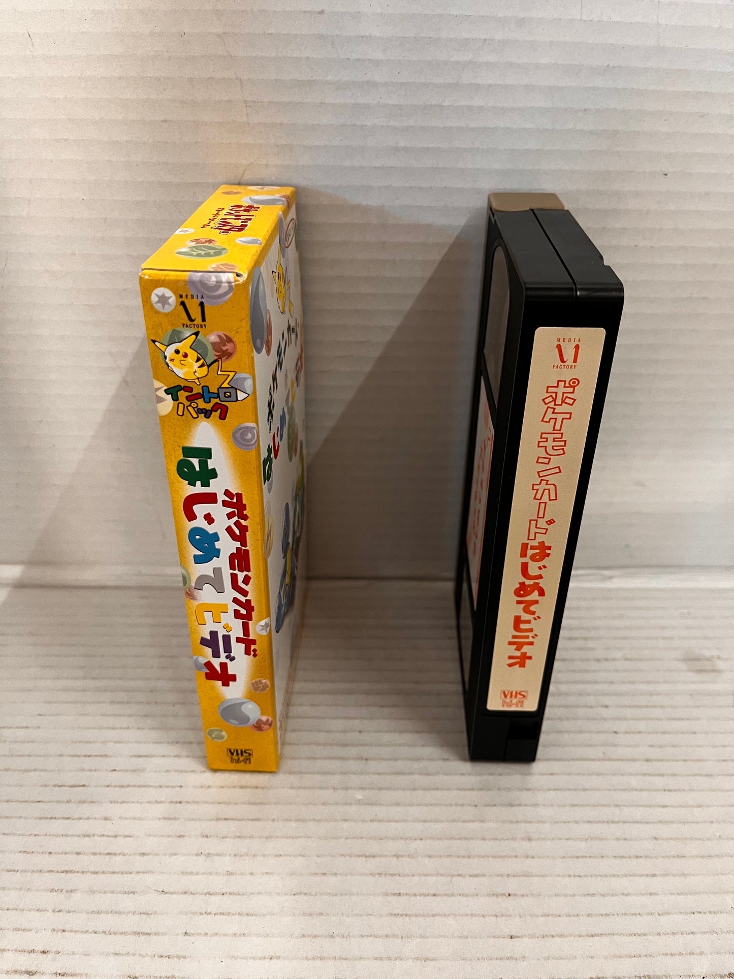 Pokemon Card Game Intro Pack VHS ONLY 1999 NTSC Japan
