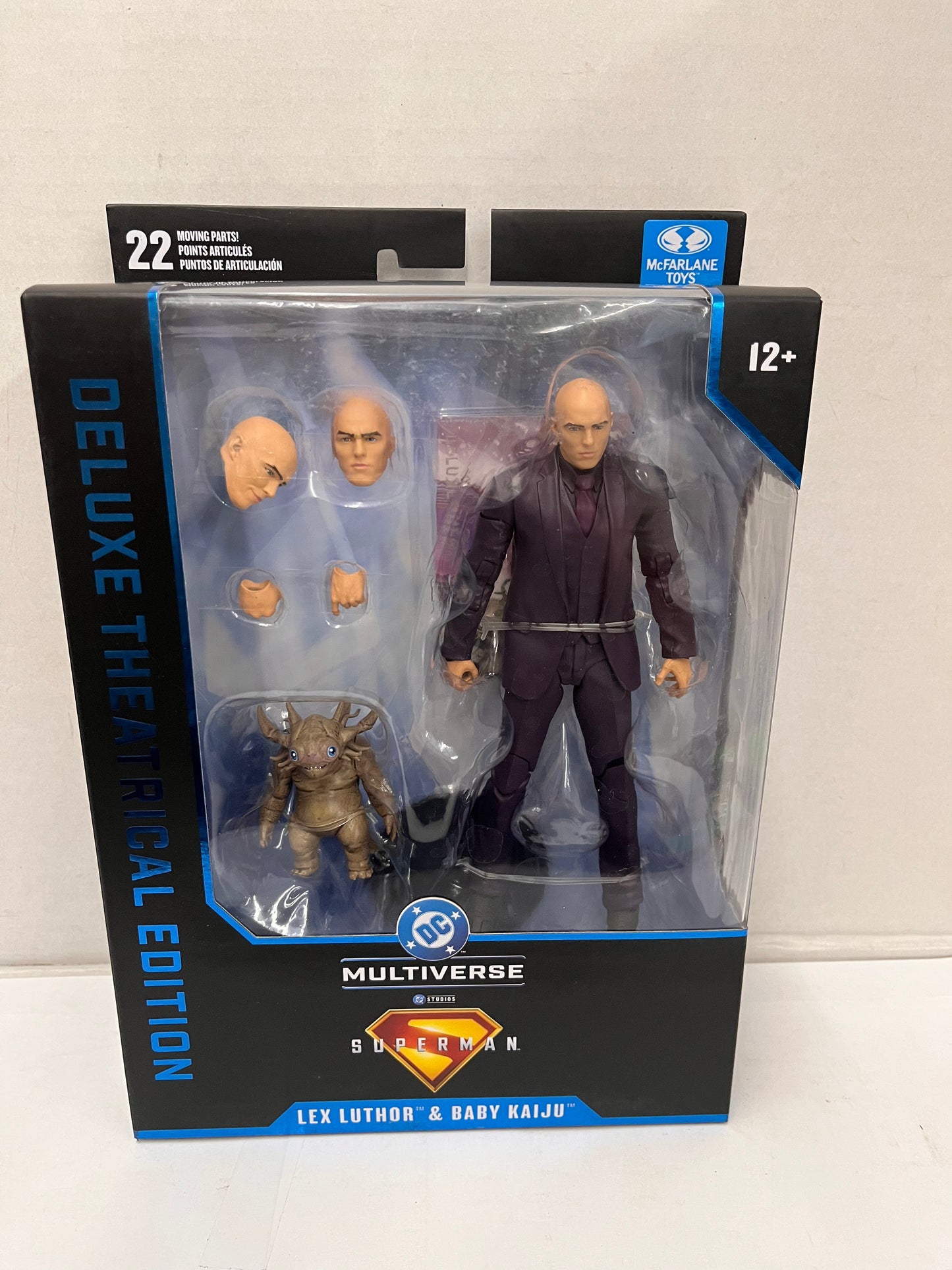 McFarlane DC Multiverse Lex Luthor & Baby Kaiju Superman Movie 7" New