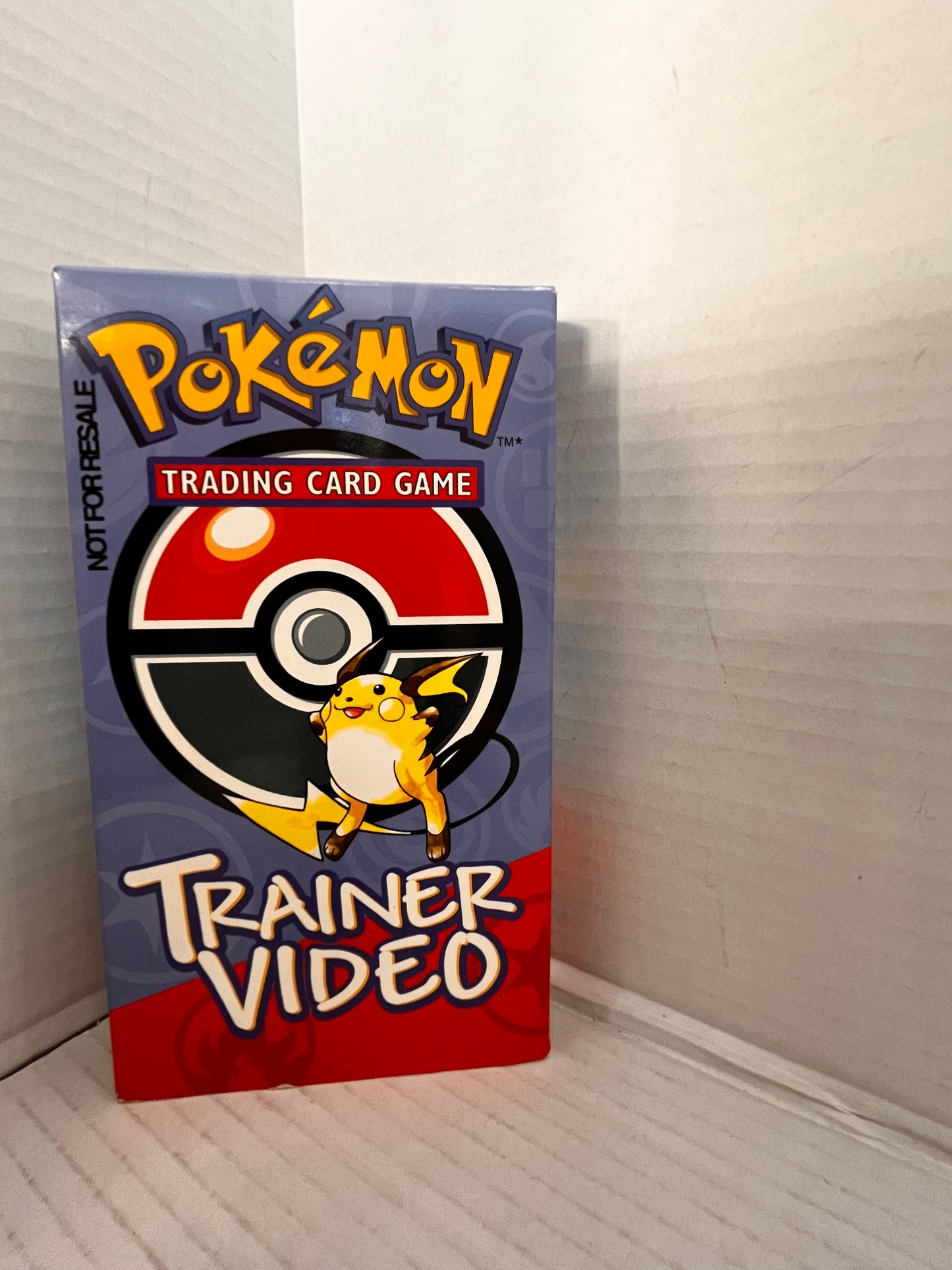 Pokémon Trading Card Game Trainer Video VHS 1999