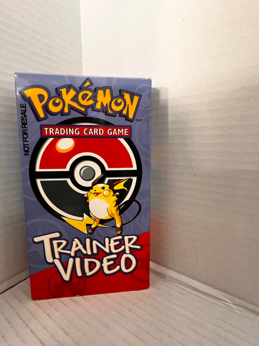 Pokémon Trading Card Game Trainer Video VHS 1999