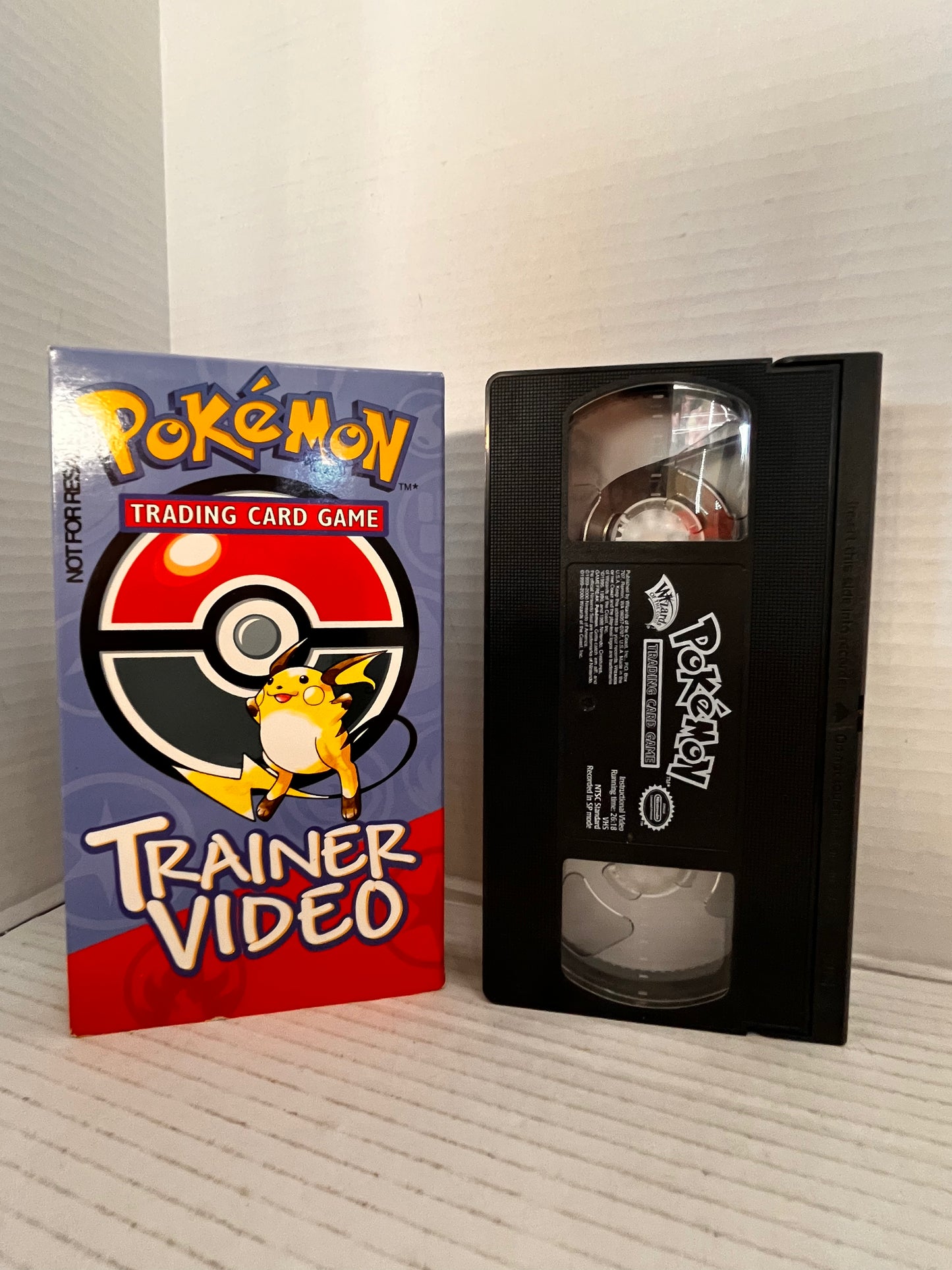 Pokémon Trading Card Game Trainer Video VHS 1999