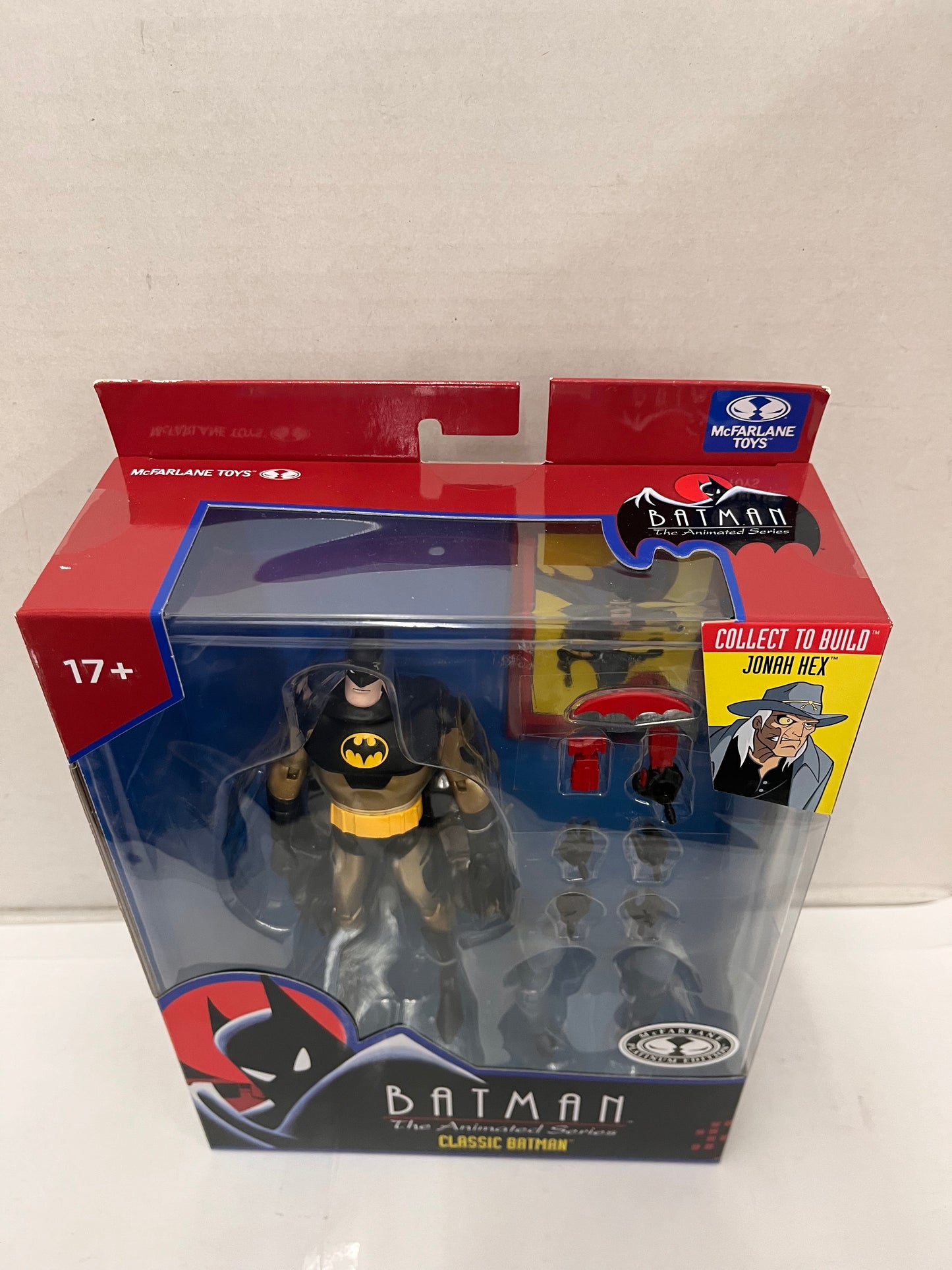 McFarlane Classic Batman 6" The Animated Series Platinum Edition Chase Jonah Hex