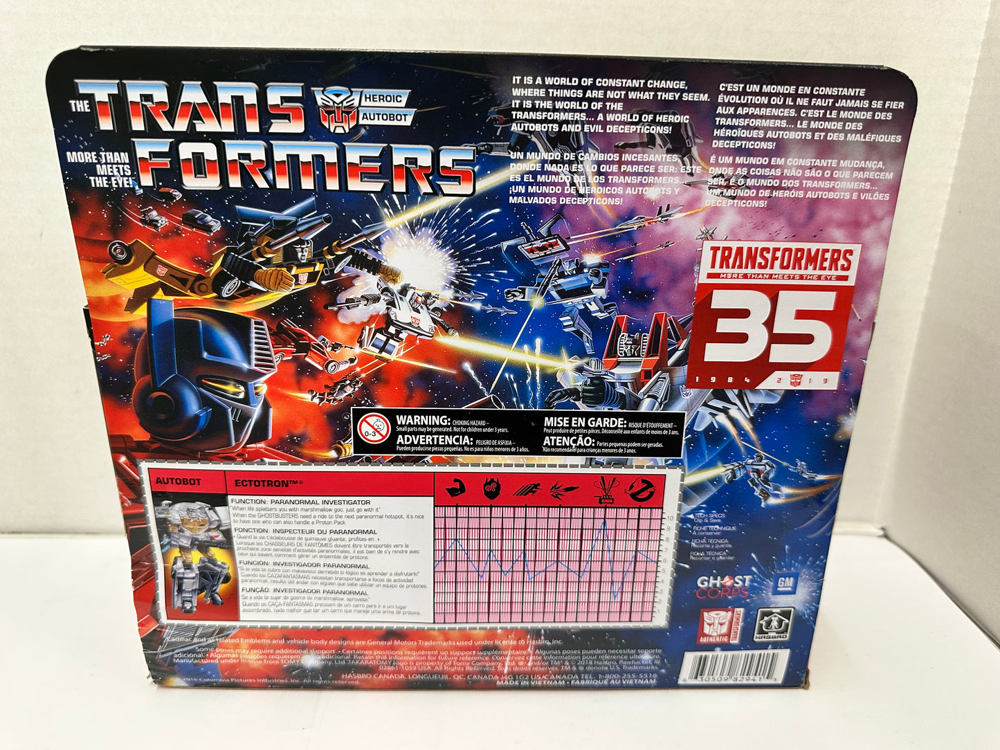 Transformers Ghostbusters Ectotron Ecto-1