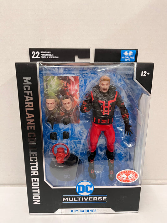 McFarlane Toys DC Multiverse: Guy Gardner (Red Lantern) Red Platinum Edition