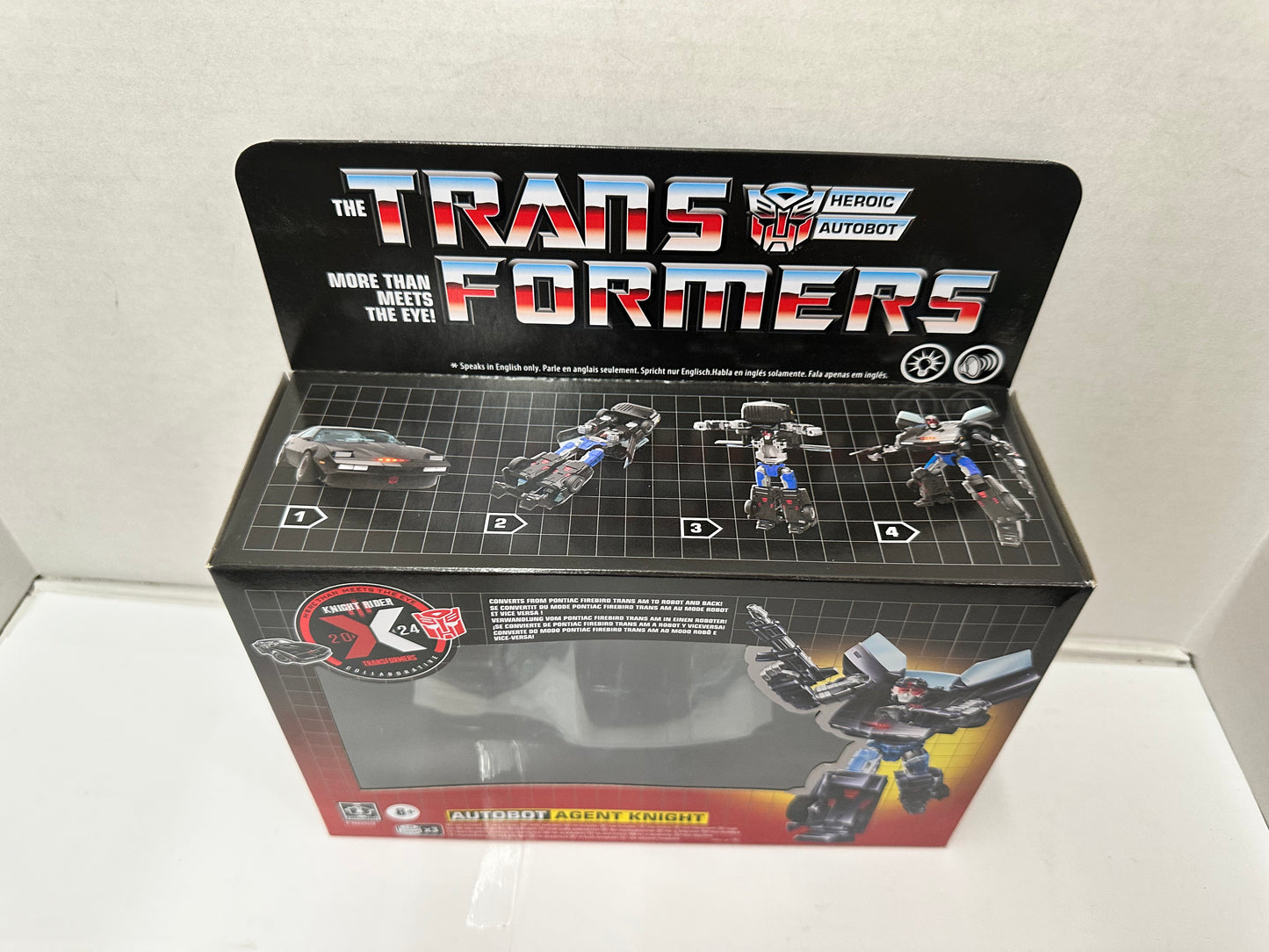 Hasbro Transformers Knight Rider x Transformers Autobot Agent Knight Figure