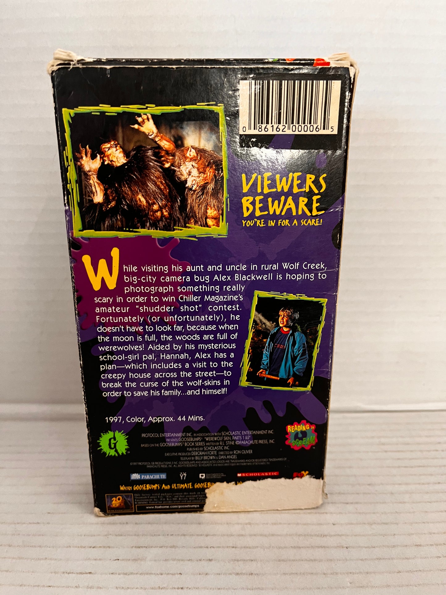 Werewolf Skin Part 1 & 2 (VHS, 1997)