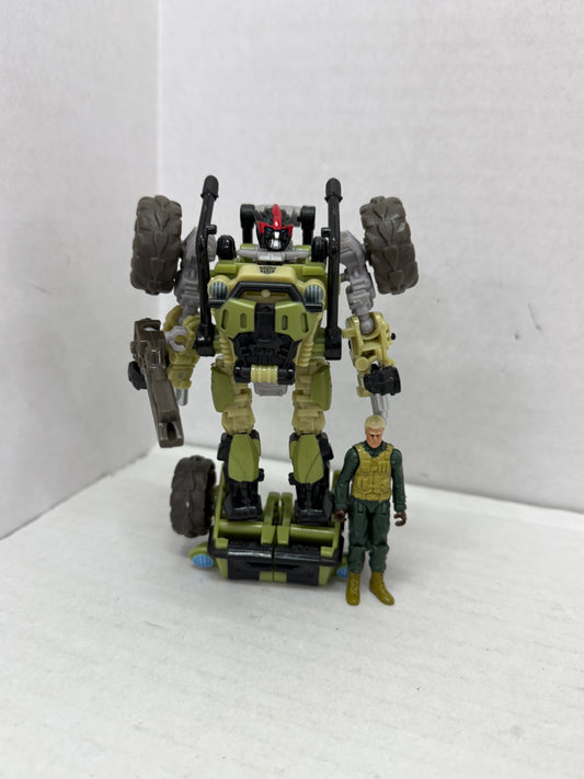 Transformers Sandstorm with Private Dedcliff Complete DOTM Human Alliance #1