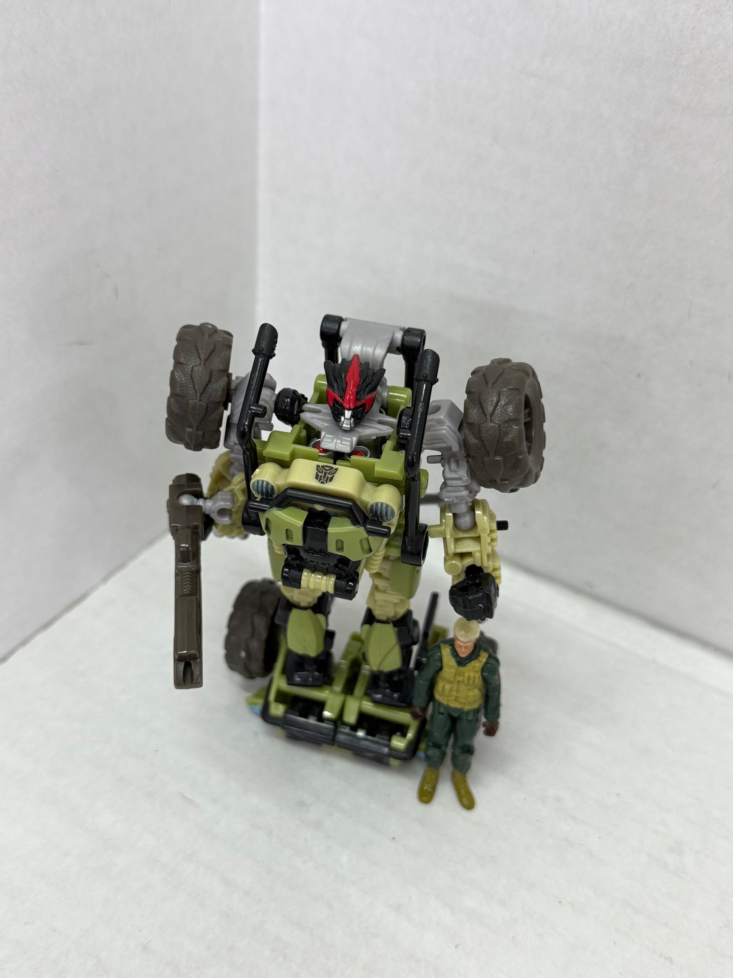 Transformers Sandstorm with Private Dedcliff Complete DOTM Human Alliance #1