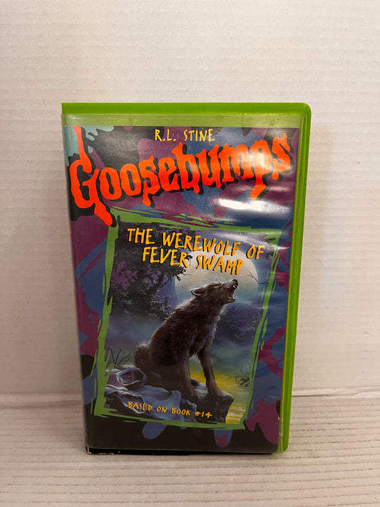 Goosebumps The Werewolf of Fever Swamp VHS Tape 1997 Children’s Horror