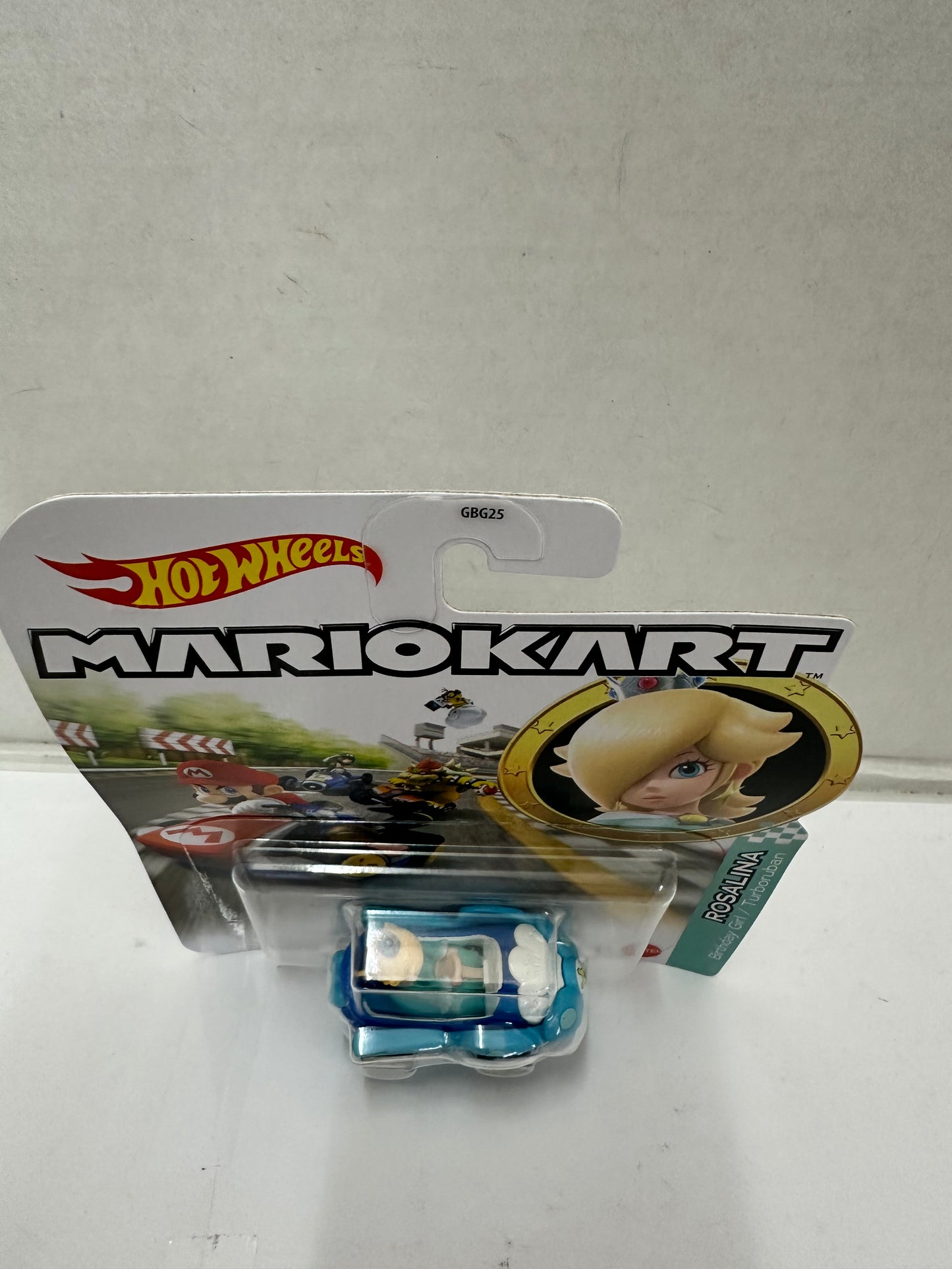 New Mattel Hot Wheels Nintendo Super Mario Kart - Rosalina Birthday Girl