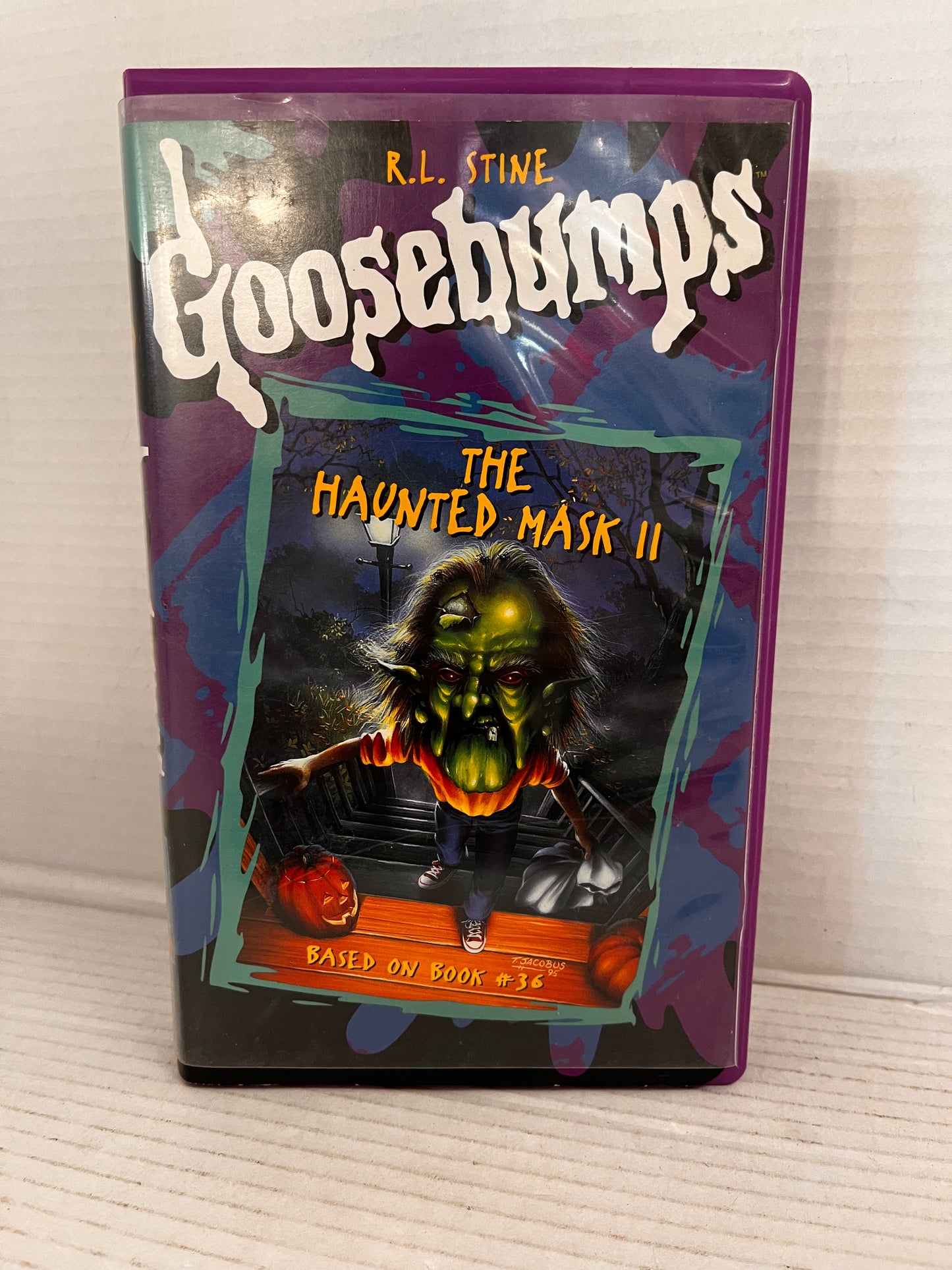 Vtg RL Stine VHS (Book #36 )The Haunted Mask II GOOSEBUMPS 1996