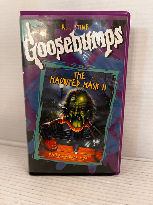 Vtg RL Stine VHS (Book #36 )The Haunted Mask II GOOSEBUMPS 1996