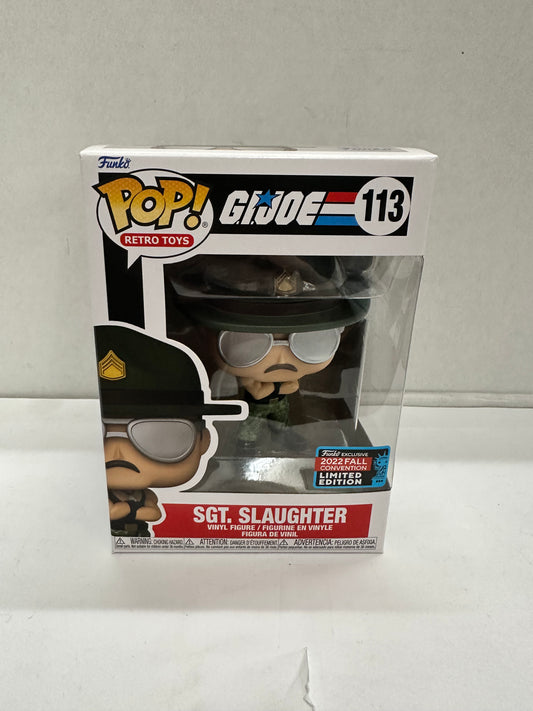 Funko Pop! Retro Toys G.I. Joe - Sgt. Slaughter #113