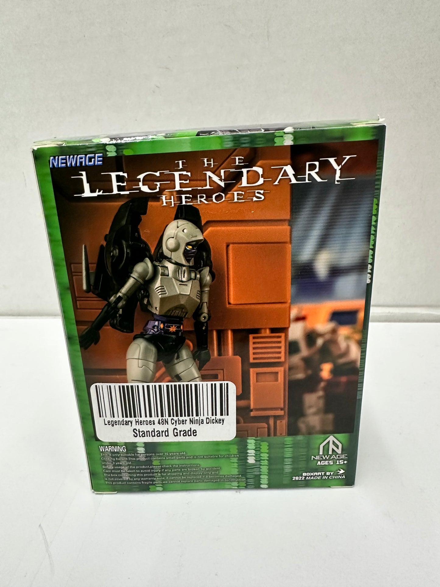 Newage Legendary Heroes No. 48N Cyber Ninja Dickey Open Box