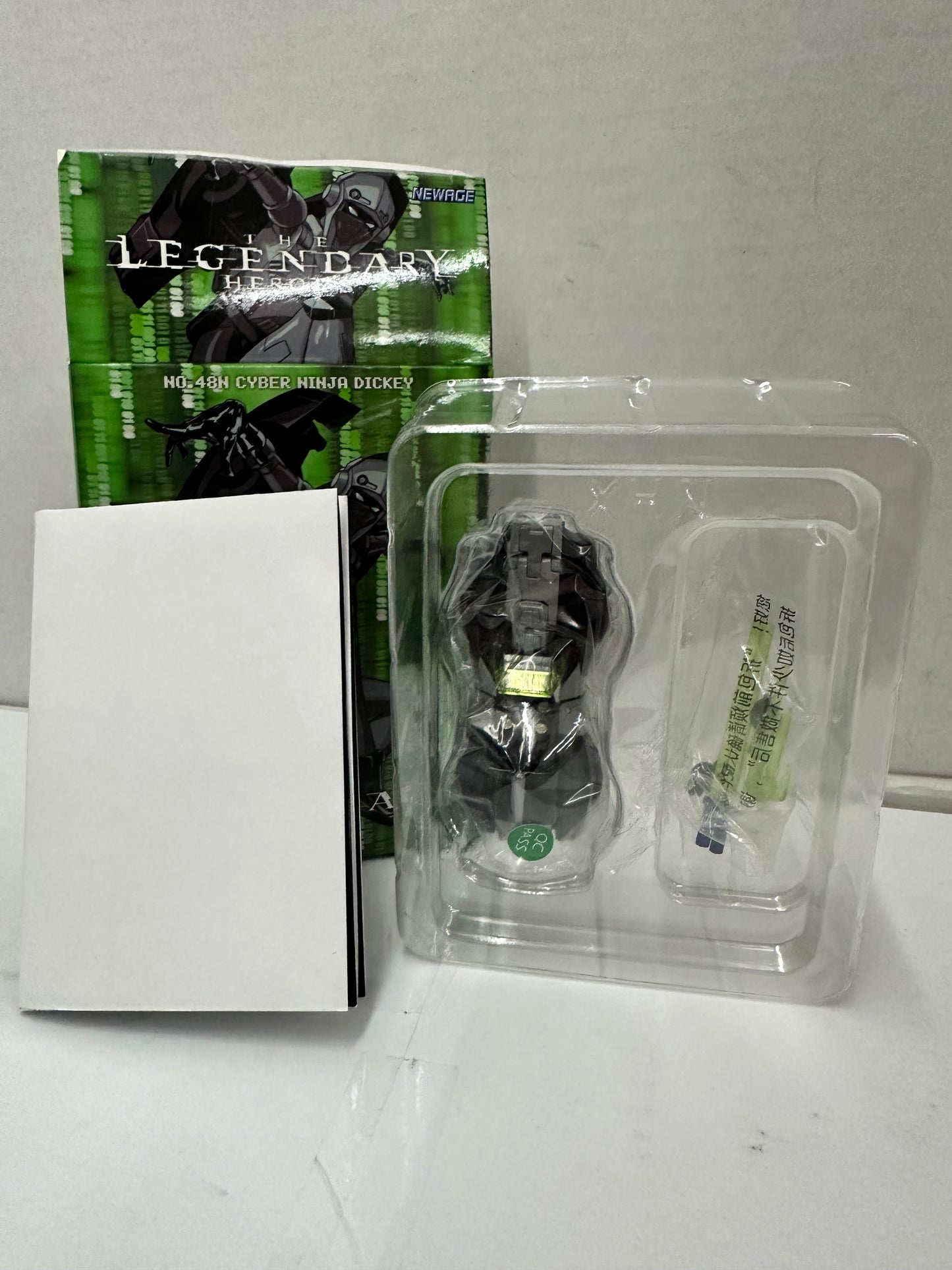 Newage Legendary Heroes No. 48N Cyber Ninja Dickey Open Box
