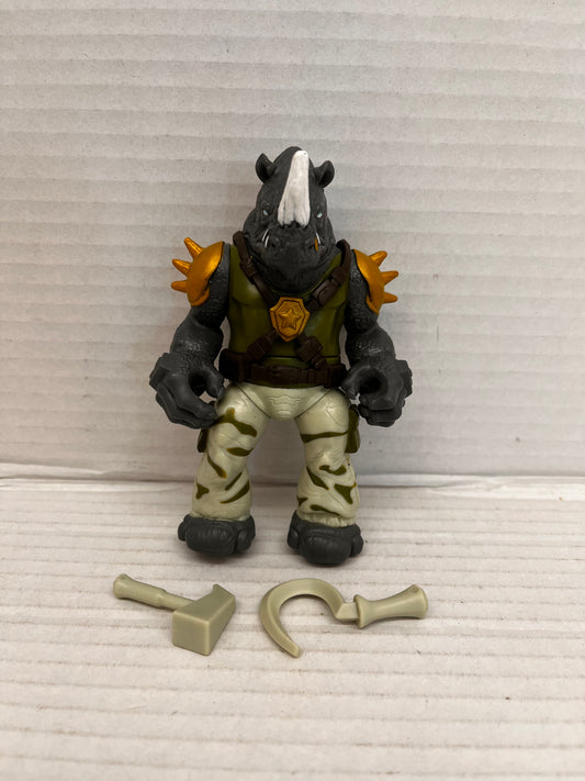 Teenage Mutant Ninja Turtles Rocksteady 5" Action Figure Playmate Toys 2014 TMNT