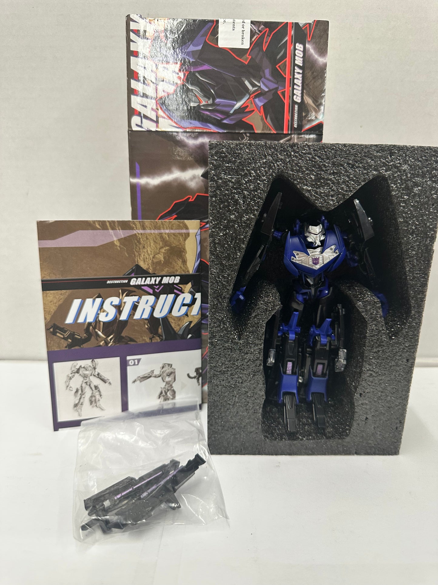 APC Toys Galaxy Mob 3rd Party Figure with Box Open Box