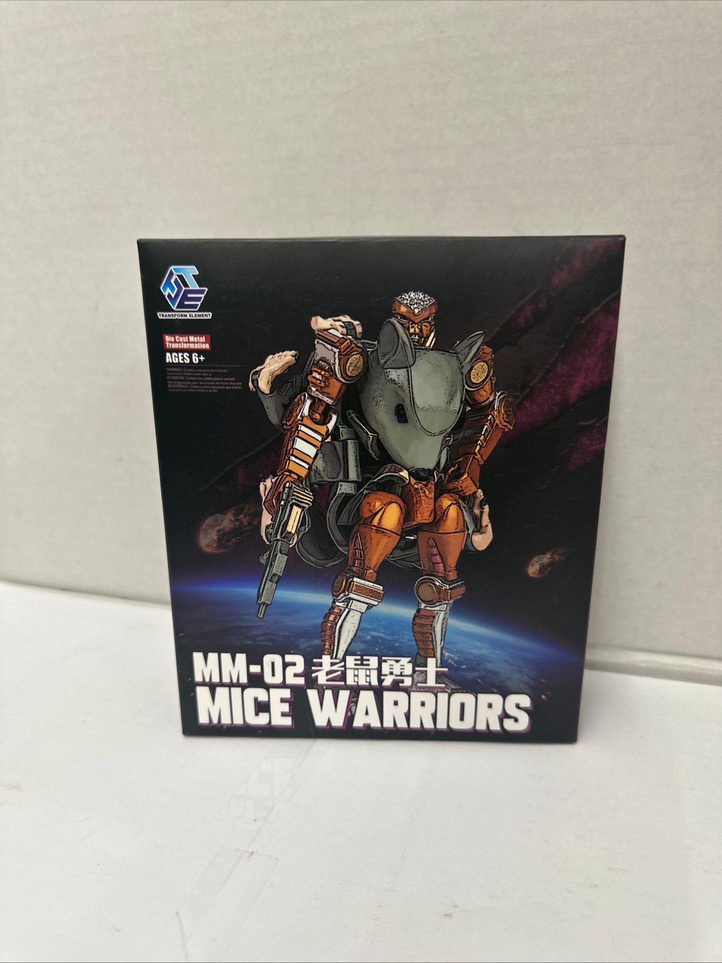 Transform Element TE-MM02 BW Rattrap MICE WARRIOR Open Box
