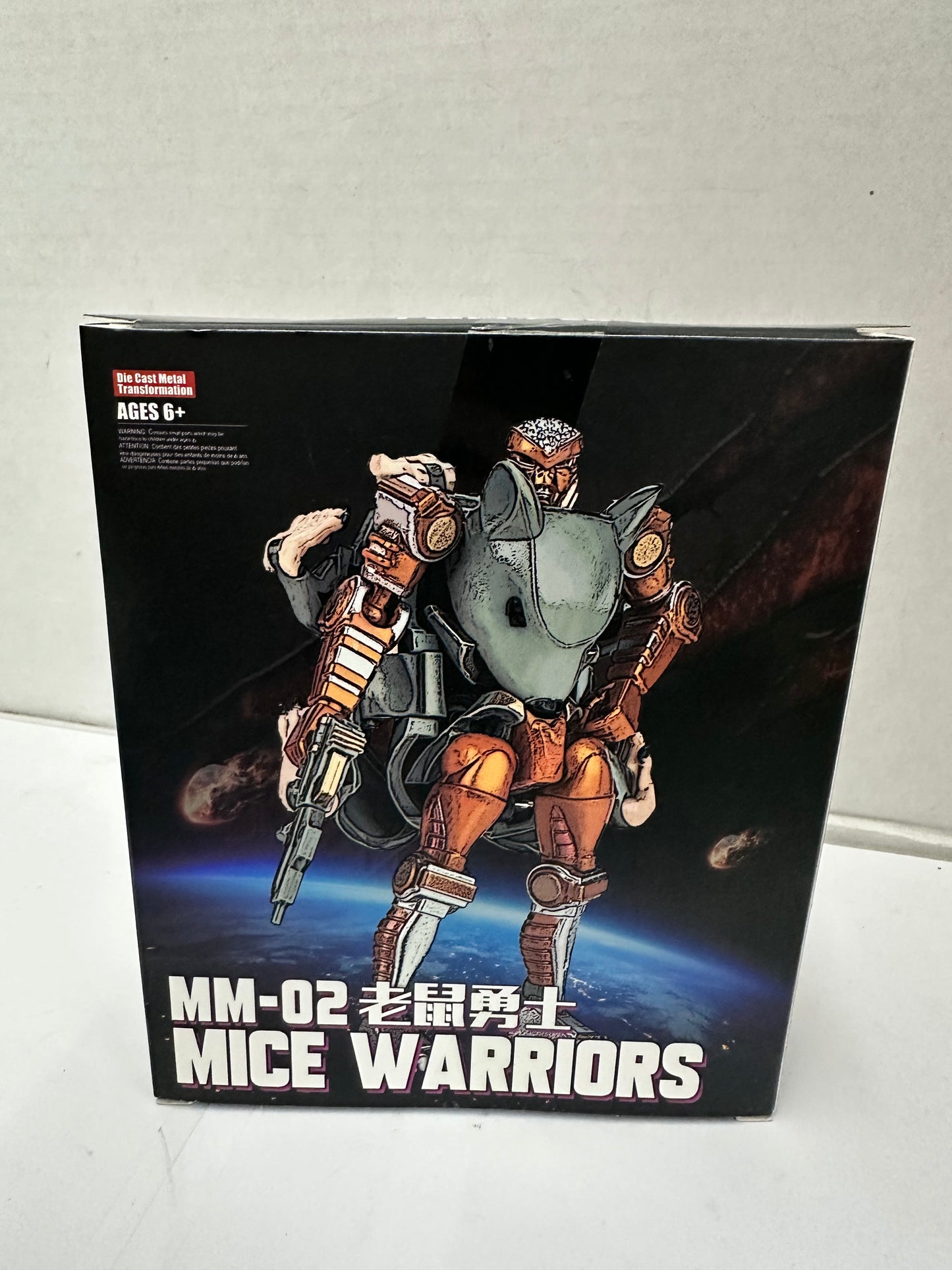 Transform Element TE-MM02 BW Rattrap MICE WARRIOR Open Box