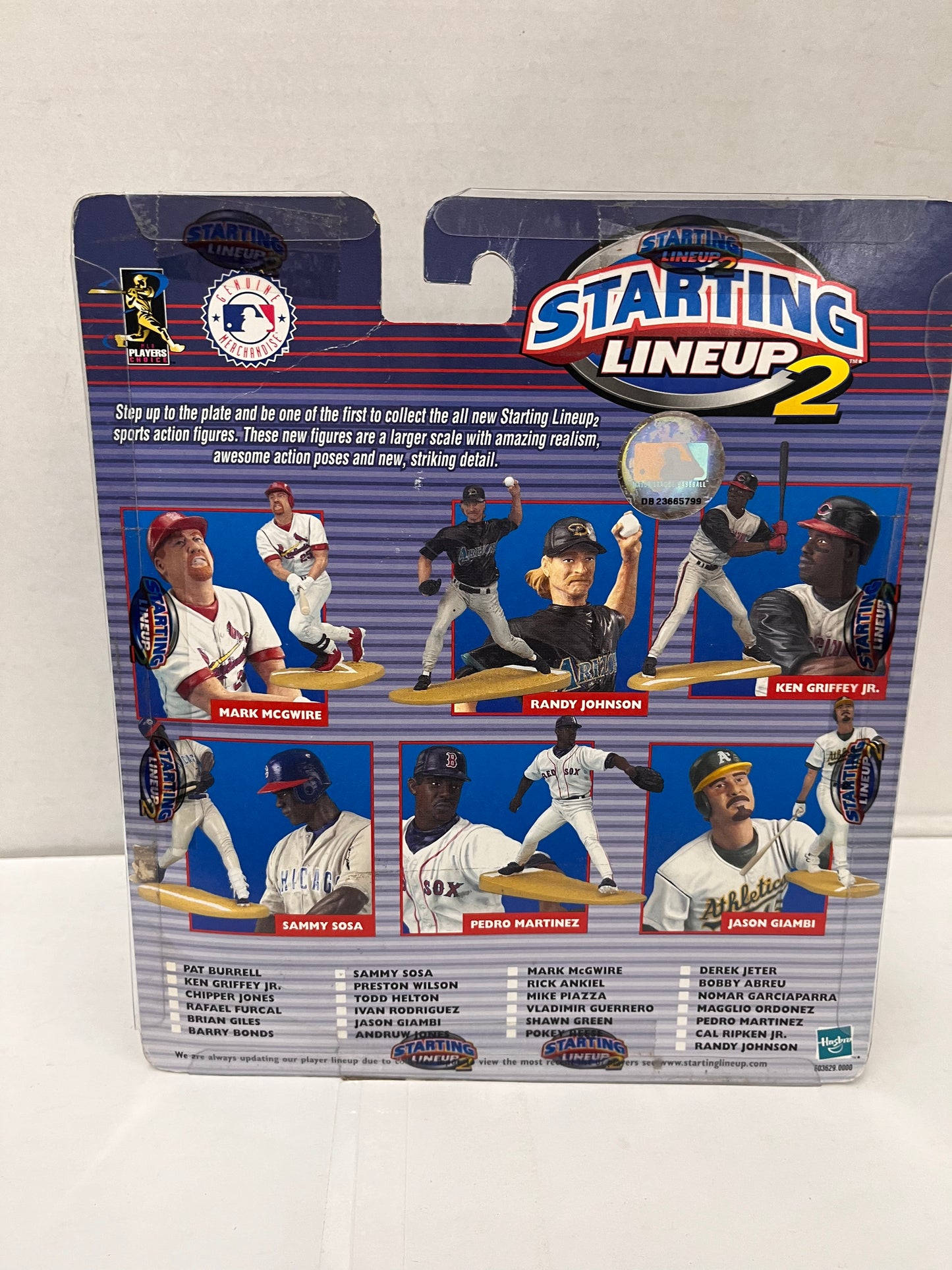 Mark McGwire Starting Lineup 2- St.Louis Cardinals 2000 New