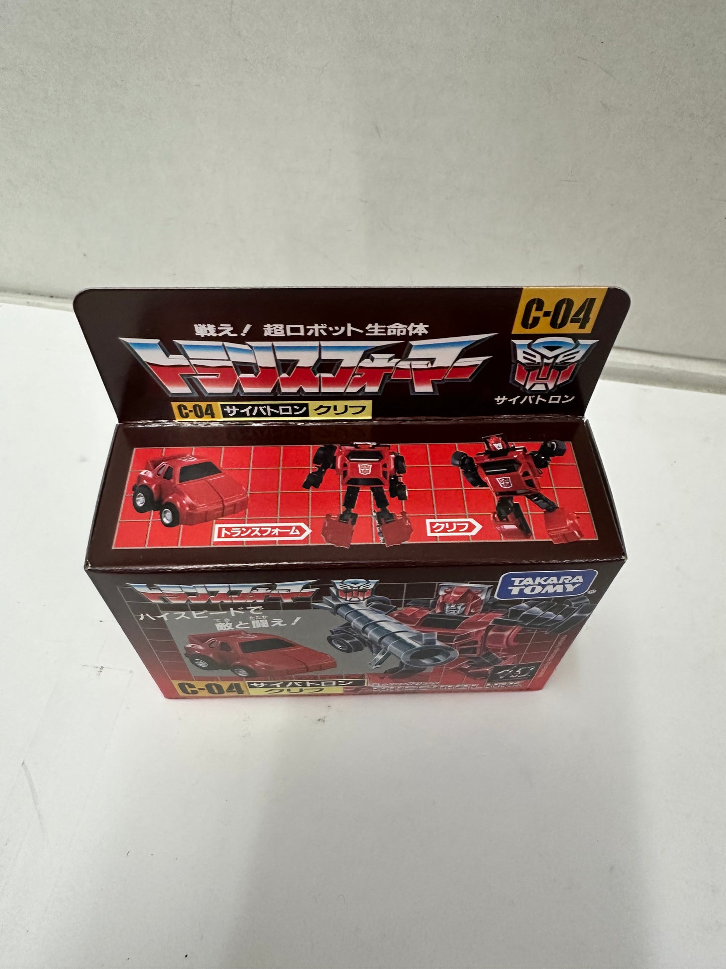 Transformers Missing Link C-04 Cliffjumper Action Figure Hasbro *Open Box*